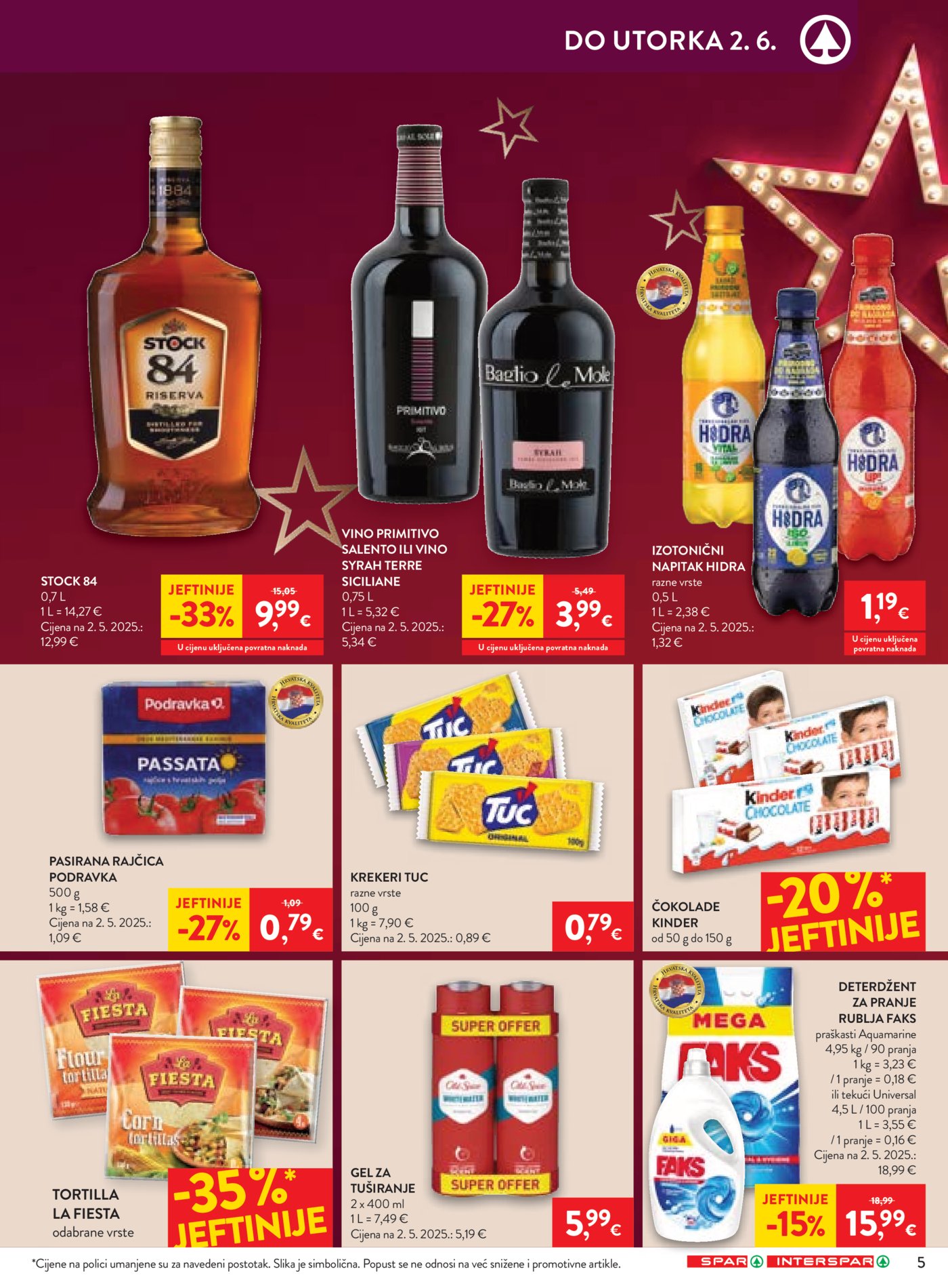 SPAR - INTERSPAR katalog Akcija 27.05. - 02.06.2026.