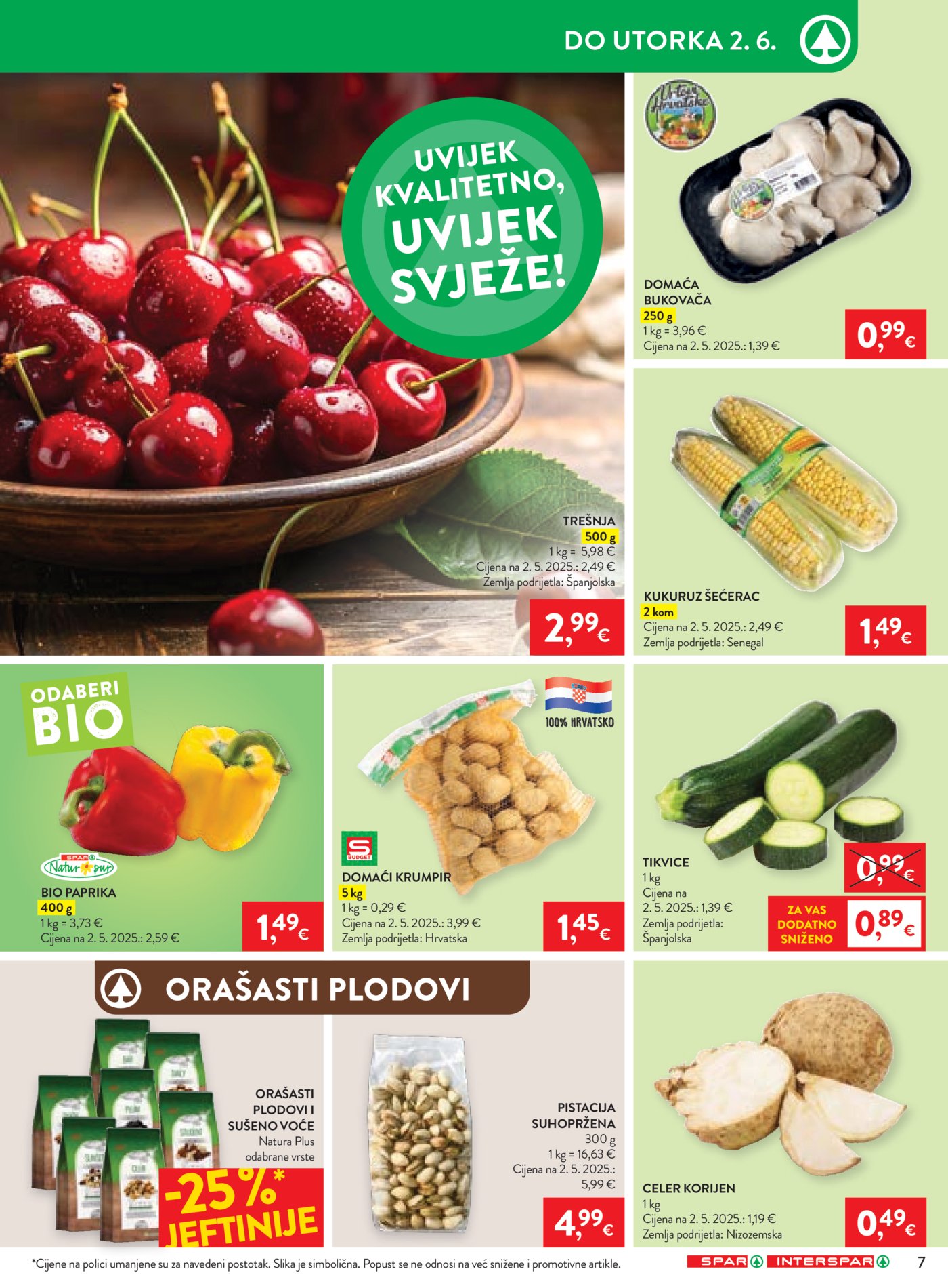 SPAR - INTERSPAR katalog Akcija 27.05. - 02.06.2026.