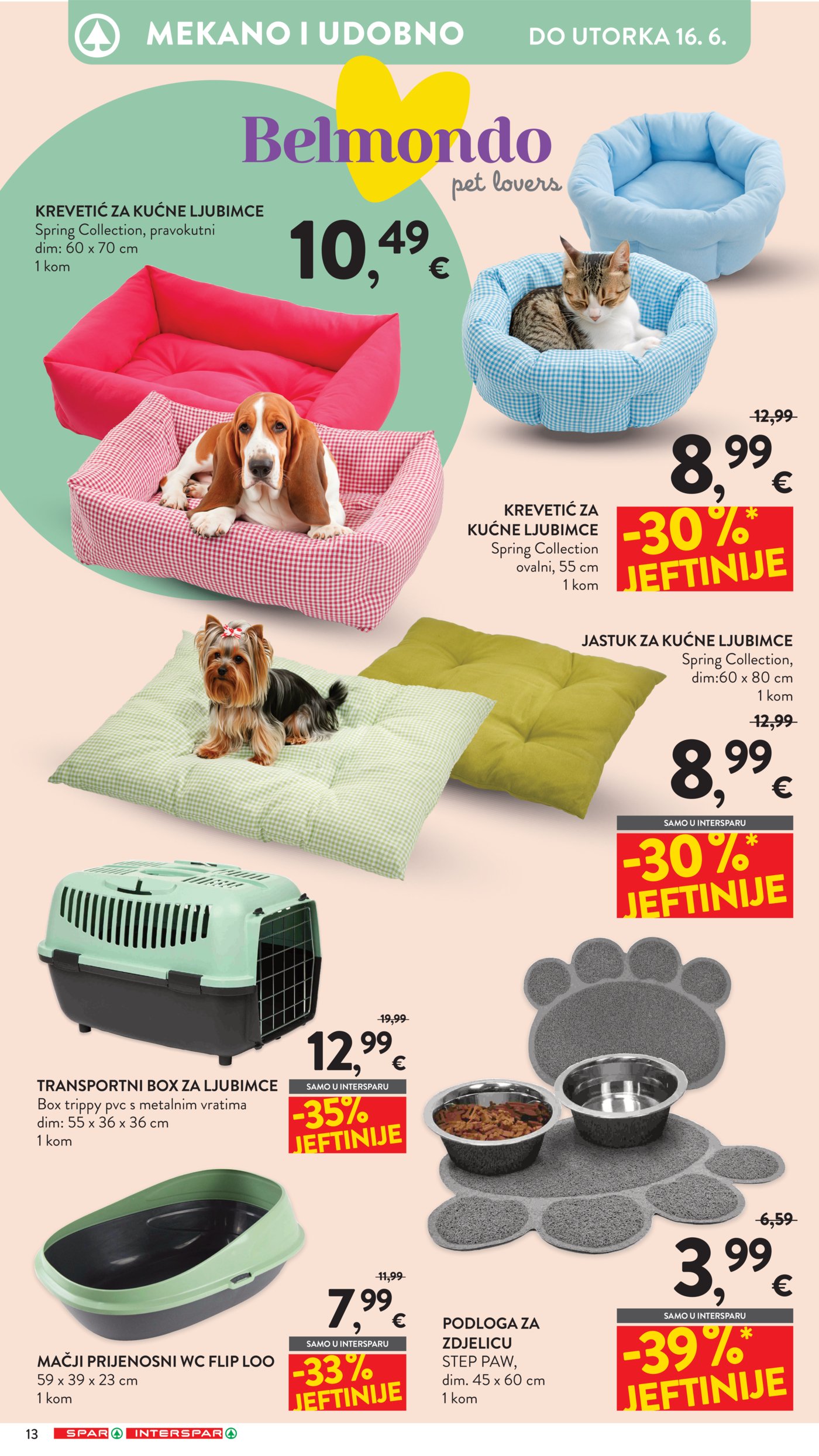 SPAR - INTERSPAR katalog Kućni Ljubimci 03.06.-16.06.2026.