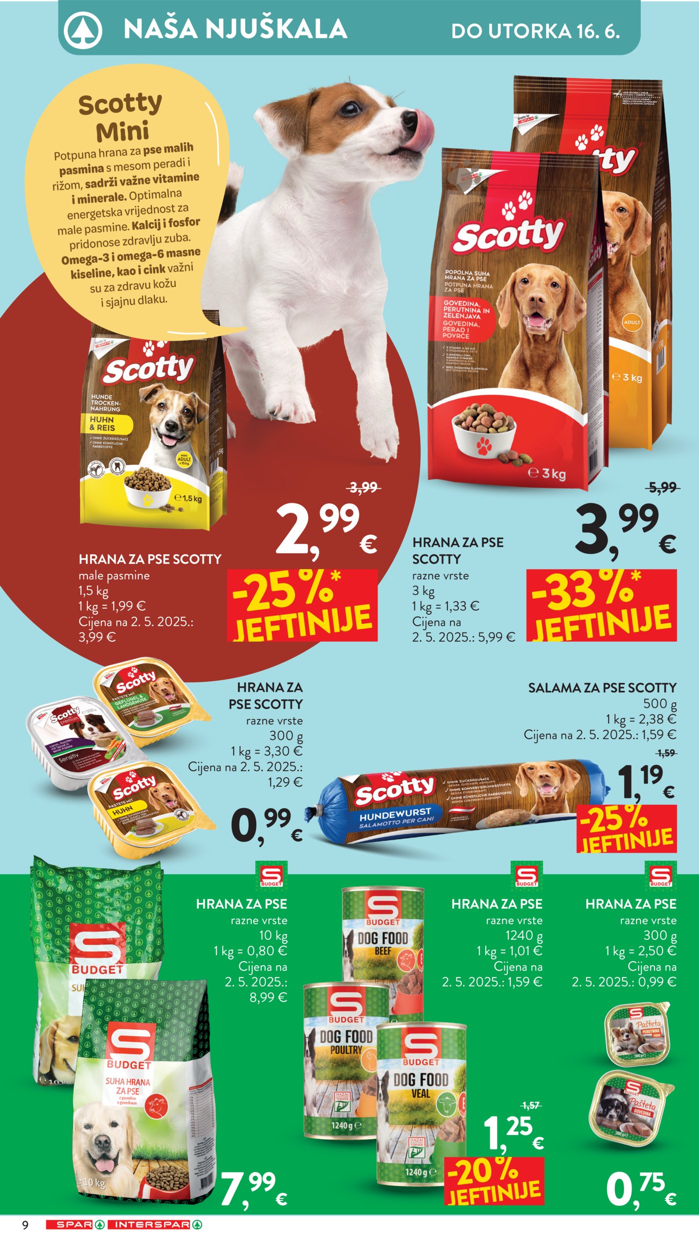 SPAR - INTERSPAR katalog Kućni Ljubimci 03.06.-16.06.2026.