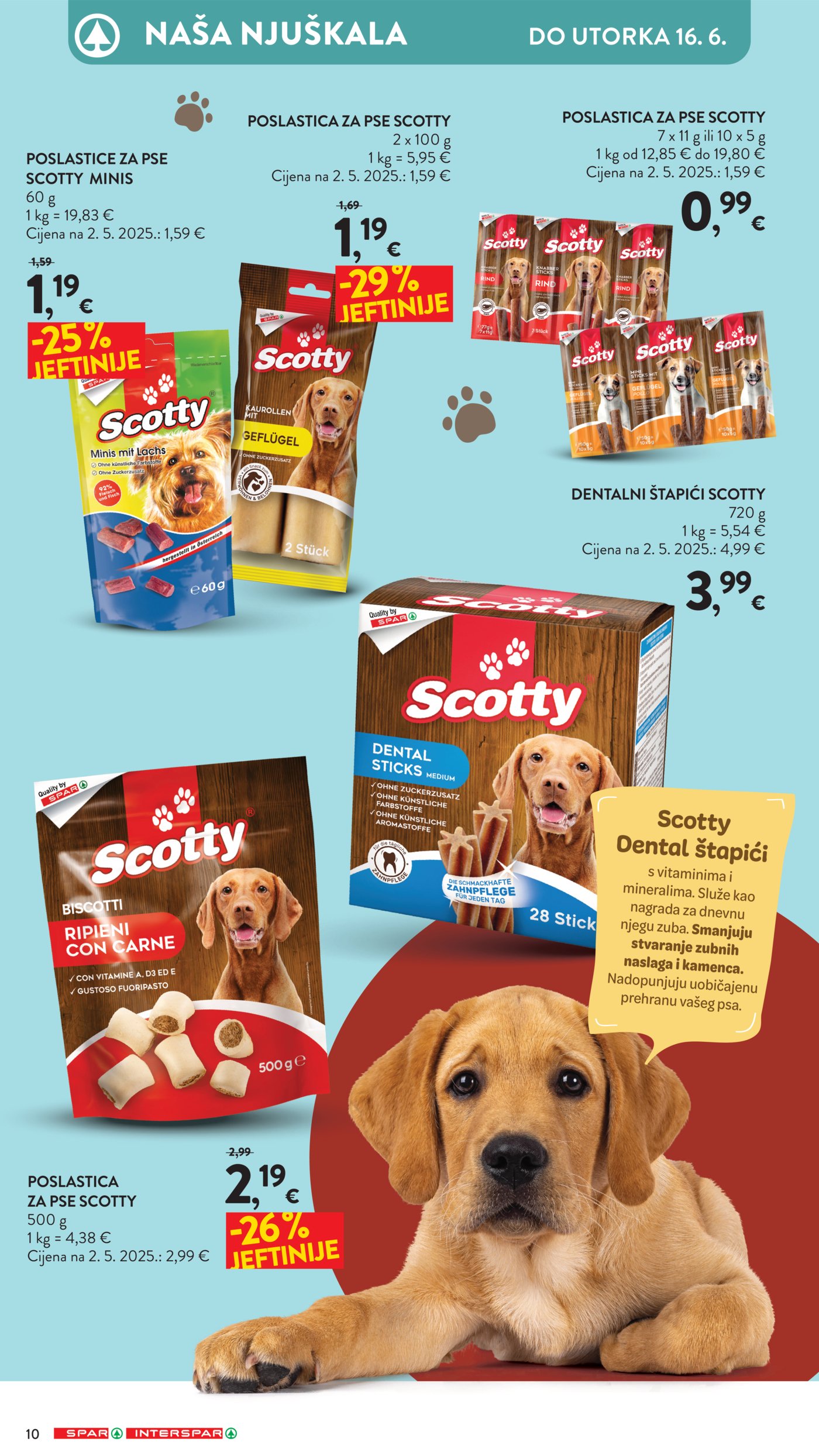 SPAR - INTERSPAR katalog Kućni Ljubimci 03.06.-16.06.2026.