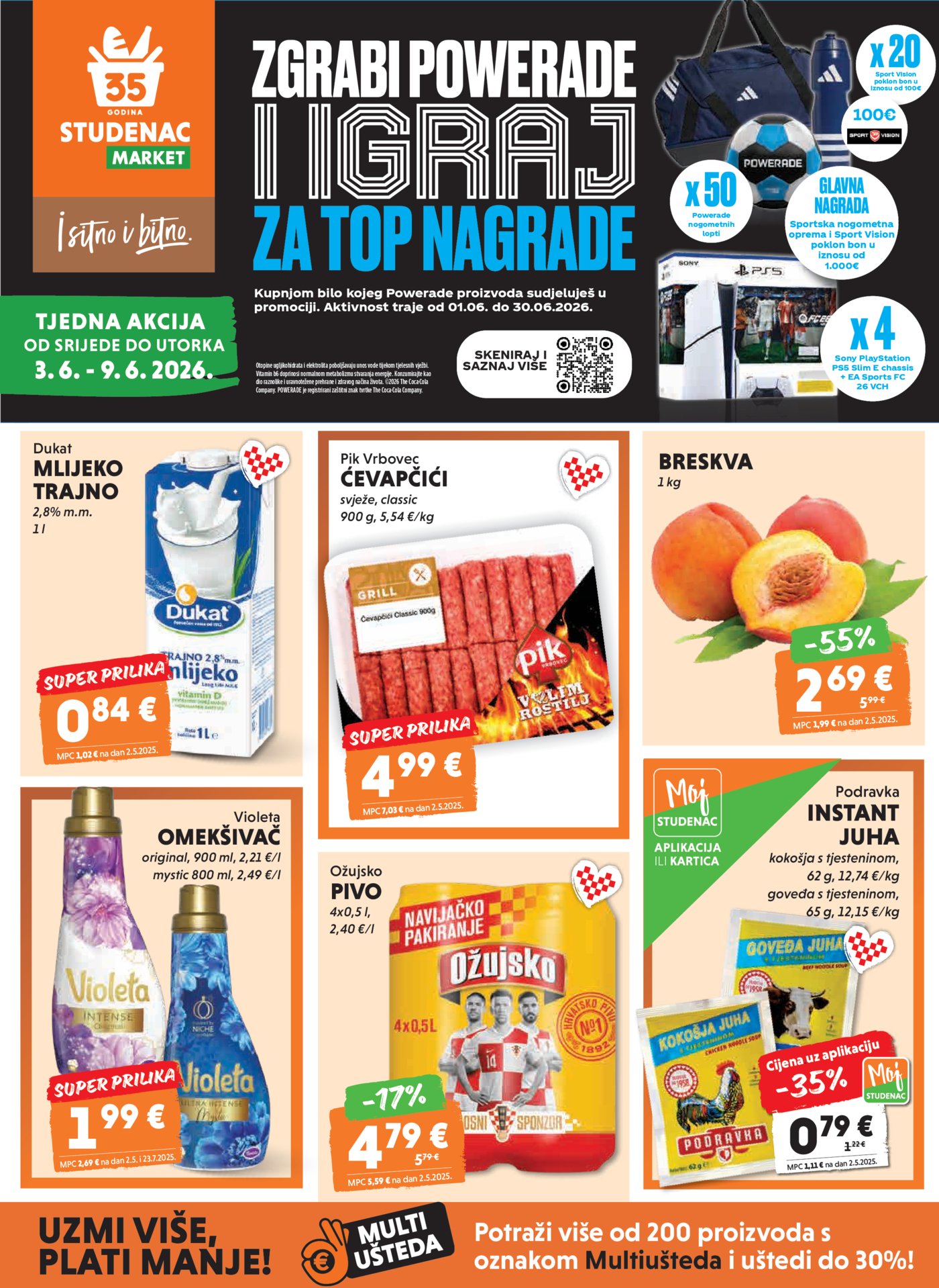 Studenac katalog Akcija 03.06. - 09.06.2026.