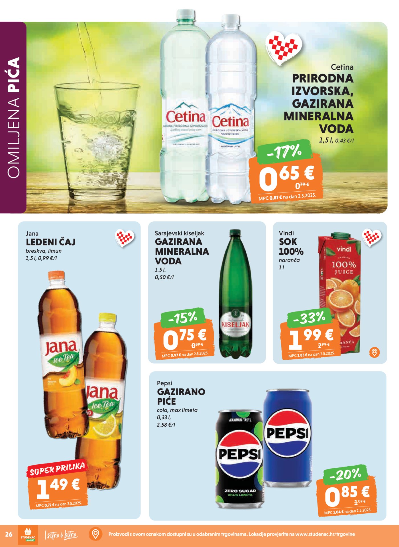 Studenac katalog Akcija 03.06. - 09.06.2026.
