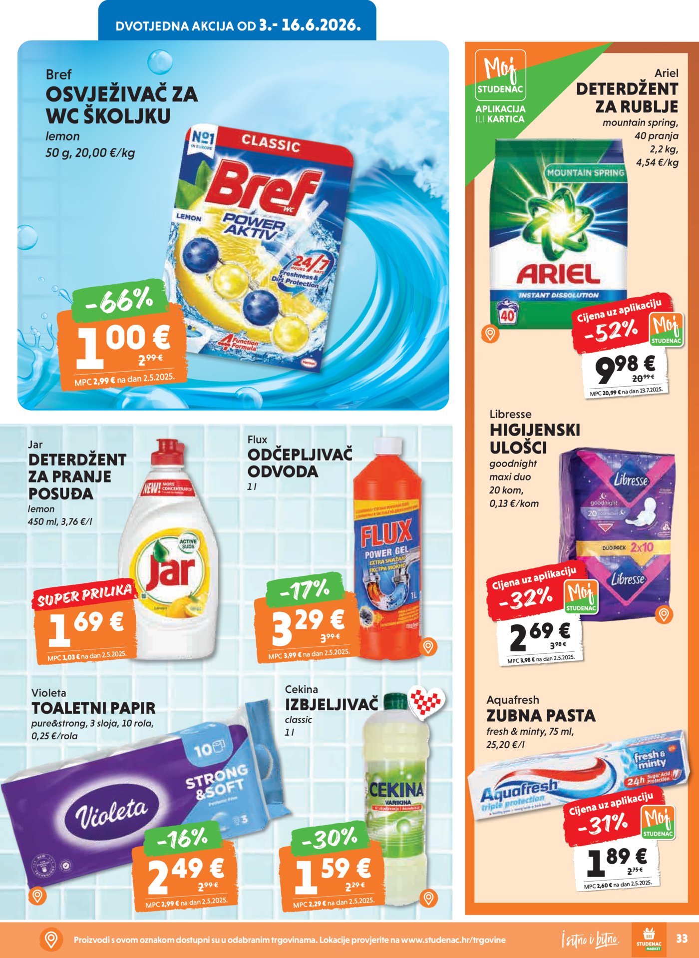 Studenac katalog Akcija 03.06. - 09.06.2026.