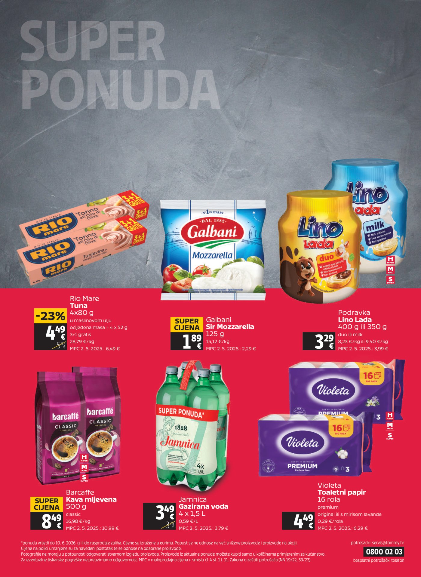 Tommy katalog Akcija 05.06. - 10.06.2026.