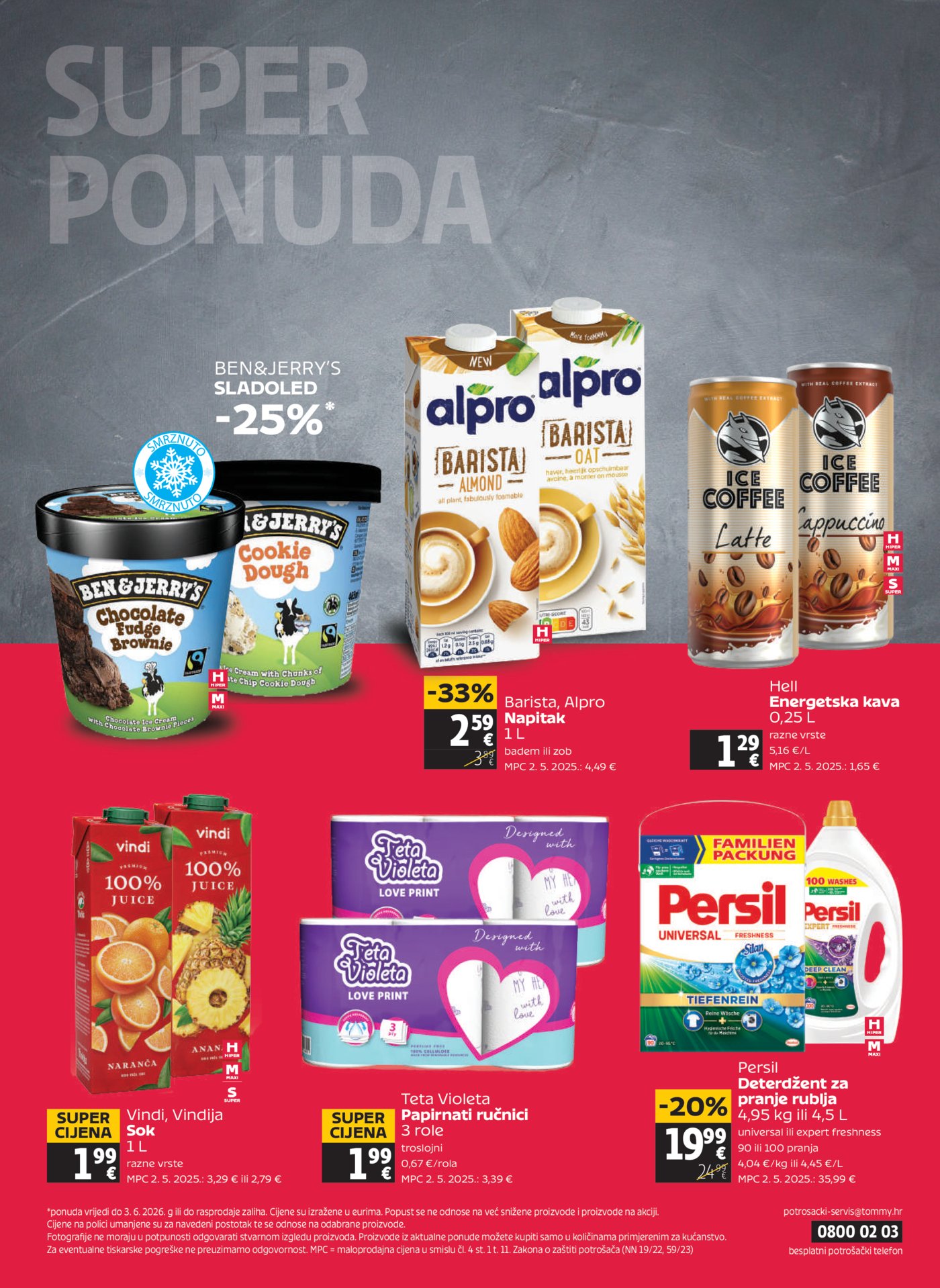 Tommy katalog Akcija 28.05. - 03.06.2026.