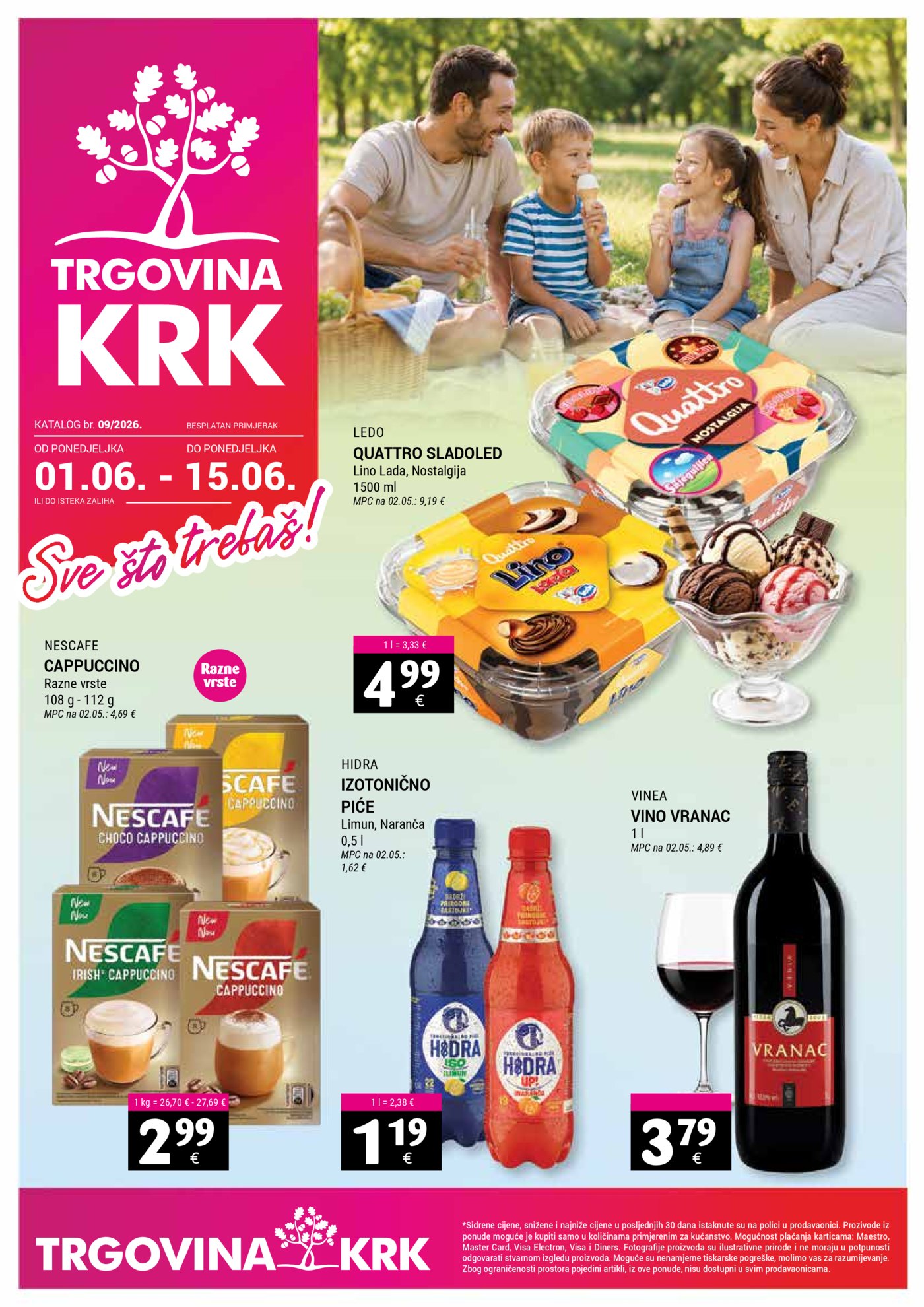 Trgovina Krk katalog Akcija 01.06.-15.06.2026.
