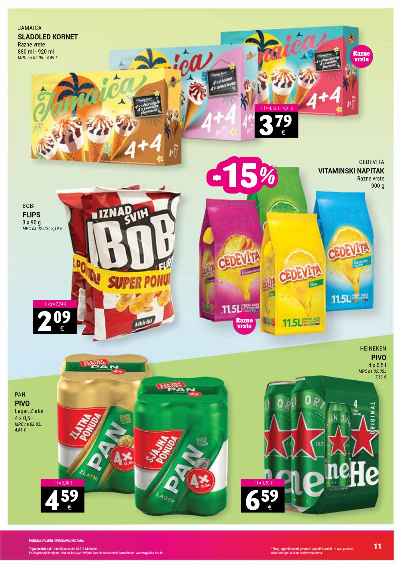 Trgovina Krk katalog Akcija 01.06.-15.06.2026.