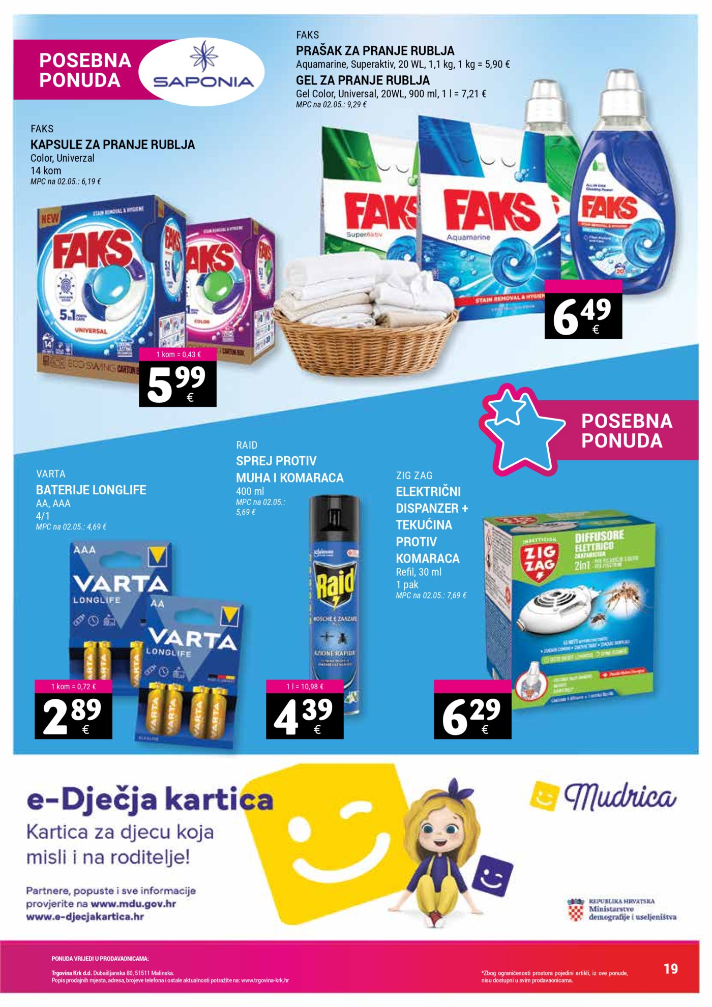 Trgovina Krk katalog Akcija 01.06.-15.06.2026.