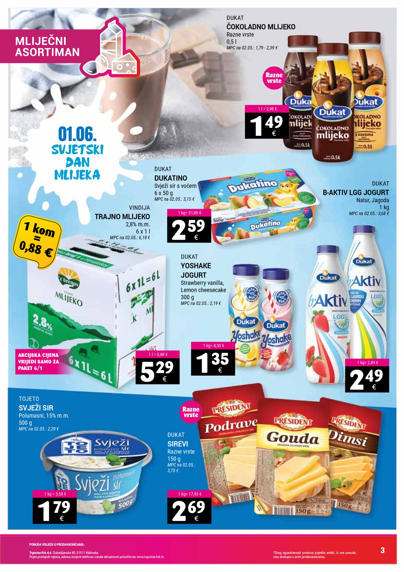 Trgovina Krk katalog Akcija 01.06.-15.06.2026.
