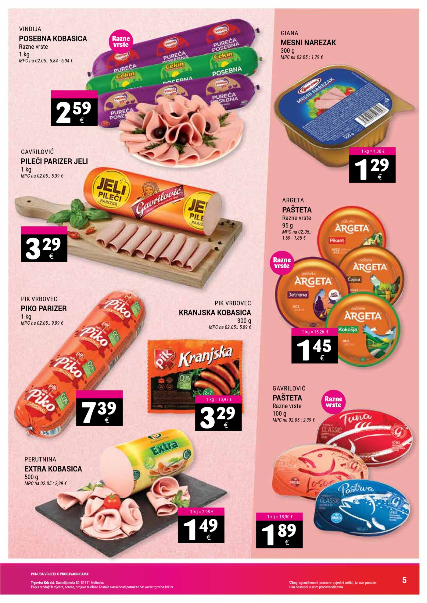 Trgovina Krk katalog Akcija 01.06.-15.06.2026.