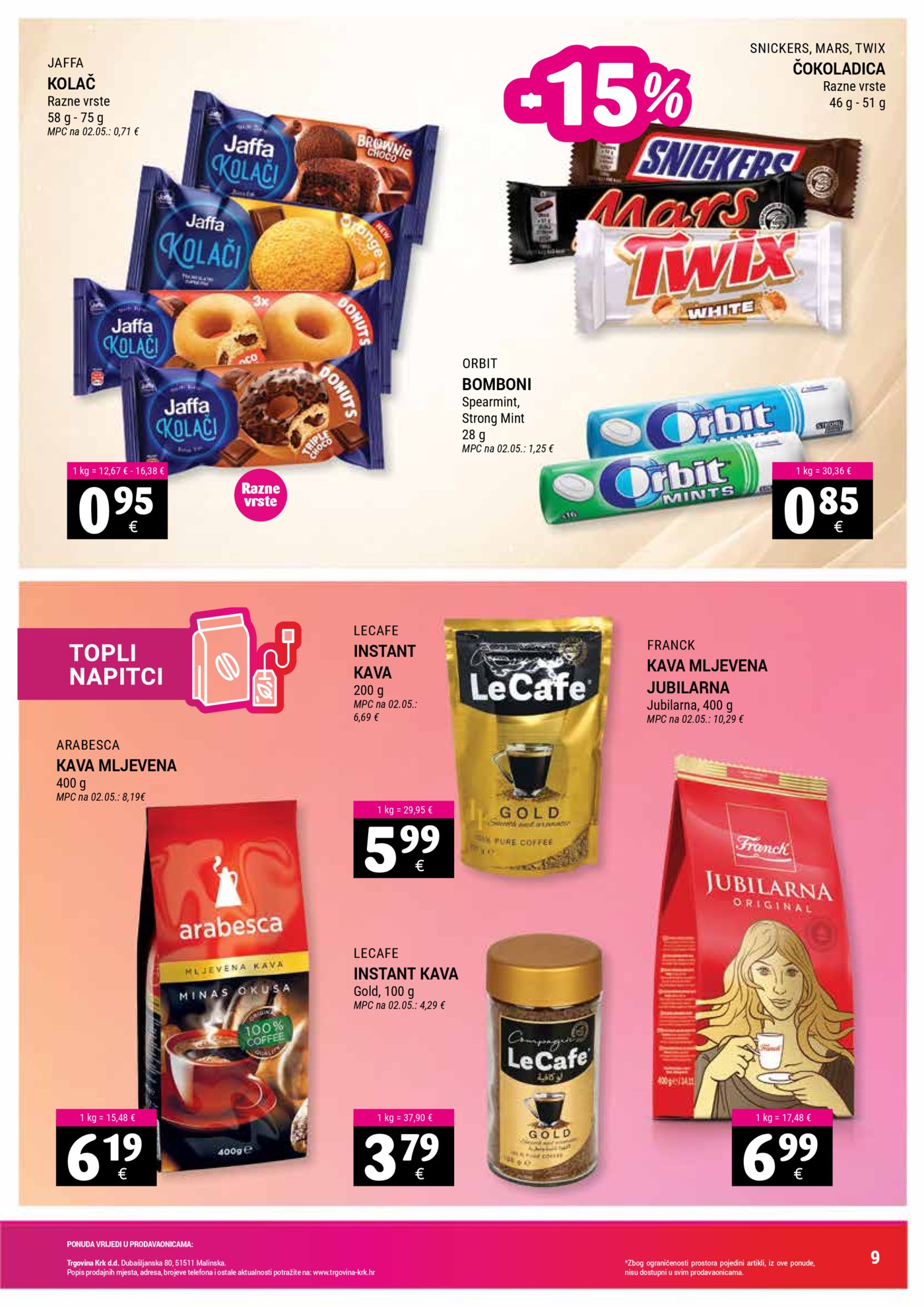 Trgovina Krk katalog Akcija 01.06.-15.06.2026.