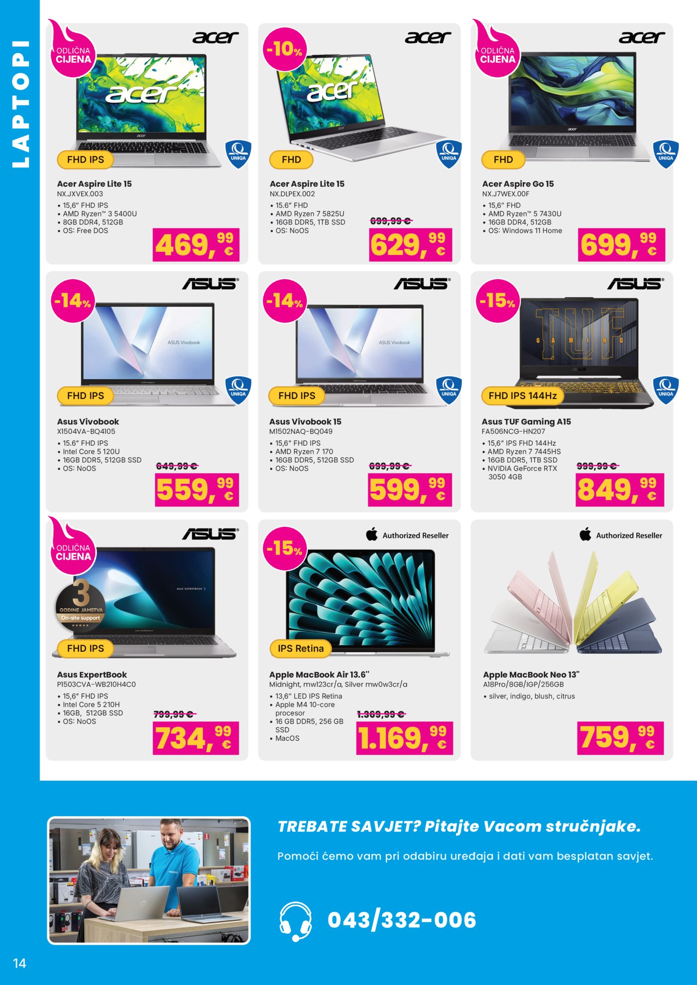 Vacom katalog Kraj škole početak zabave 01.06.-19.07.2026.