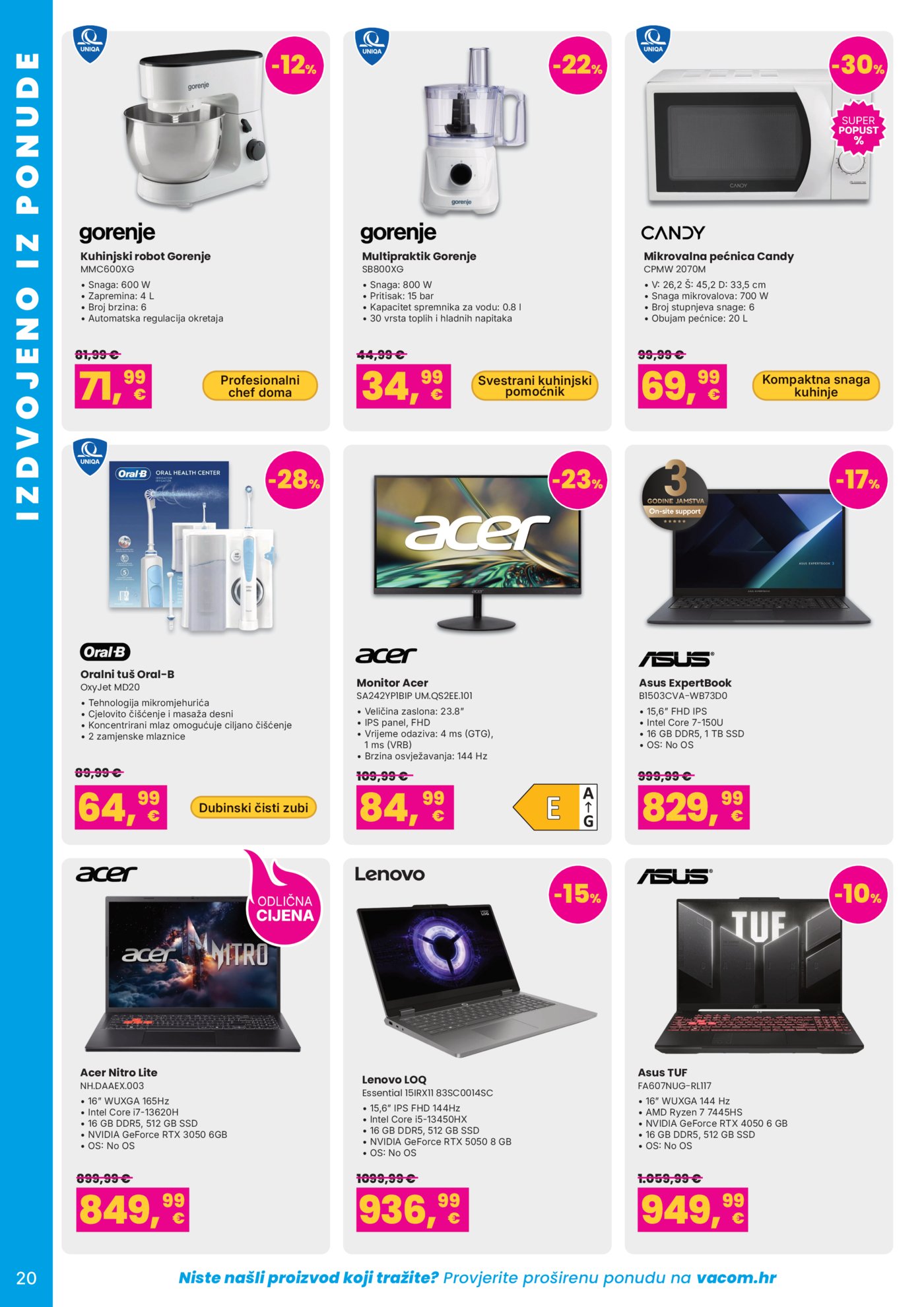 Vacom katalog Kraj škole početak zabave 01.06.-19.07.2026.