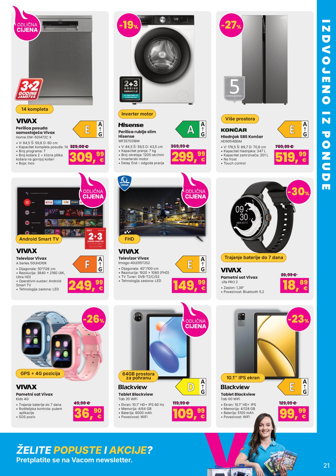 Vacom katalog Kraj škole početak zabave 01.06.-19.07.2026.