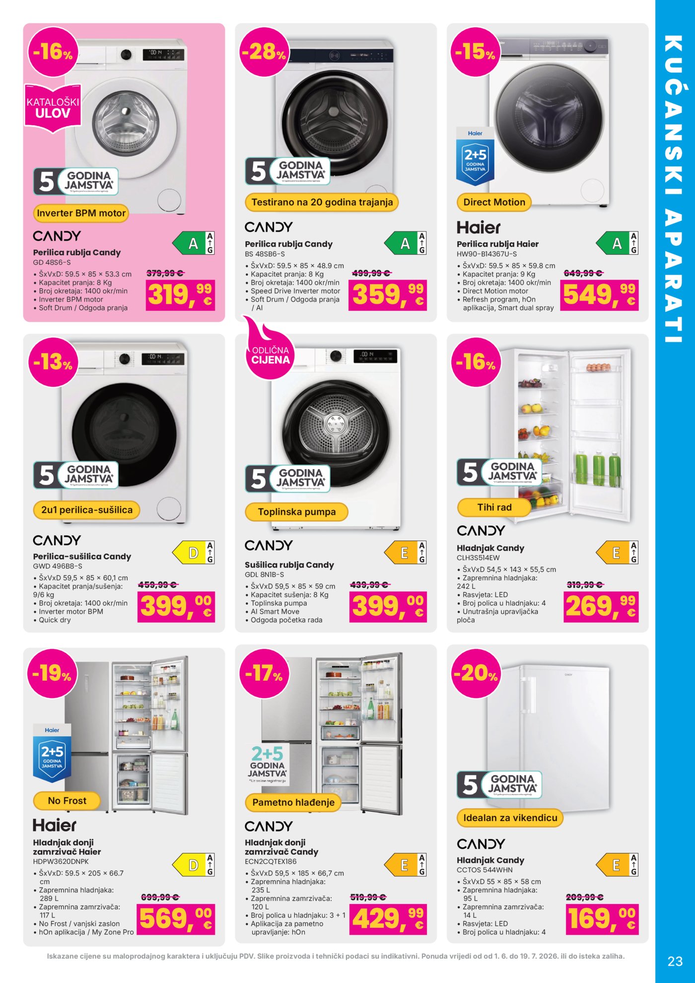 Vacom katalog Kraj škole početak zabave 01.06.-19.07.2026.