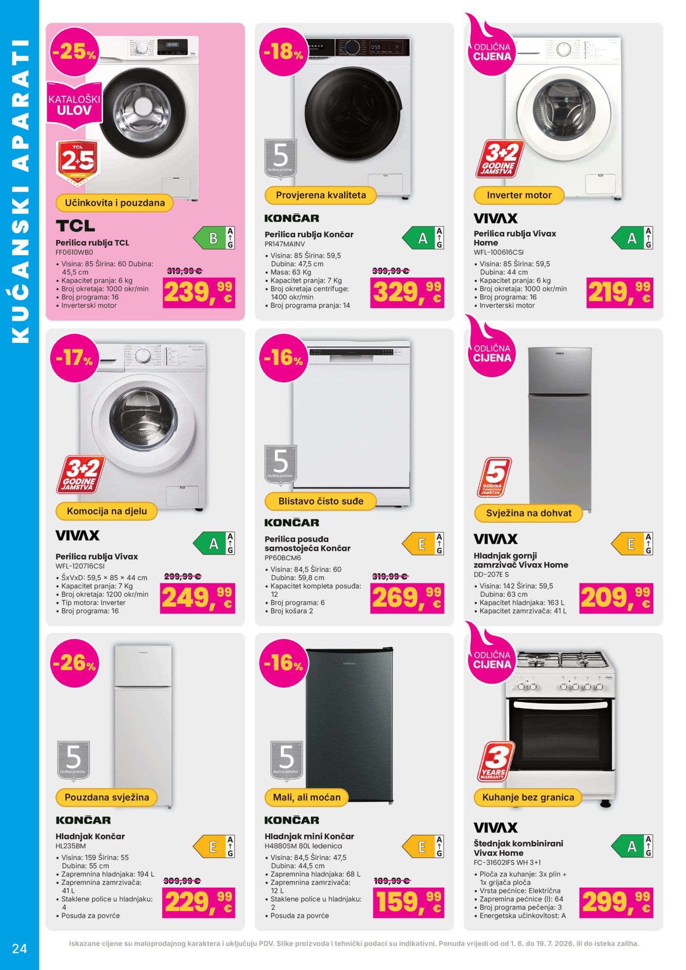 Vacom katalog Kraj škole početak zabave 01.06.-19.07.2026.