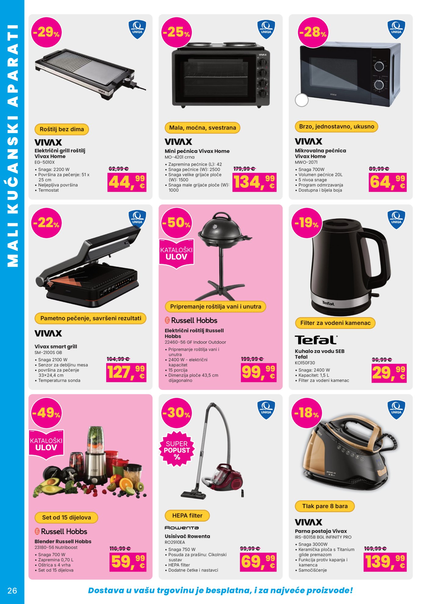 Vacom katalog Kraj škole početak zabave 01.06.-19.07.2026.