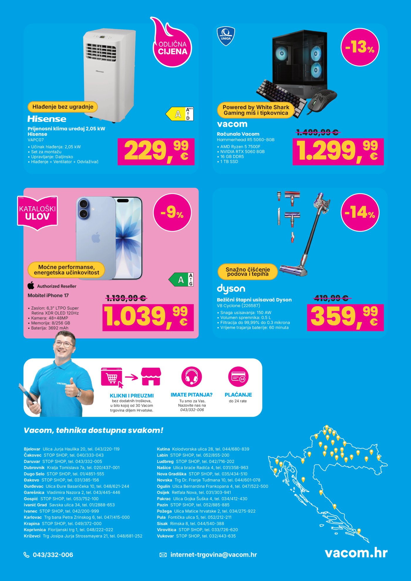 Vacom katalog Kraj škole početak zabave 01.06.-19.07.2026.