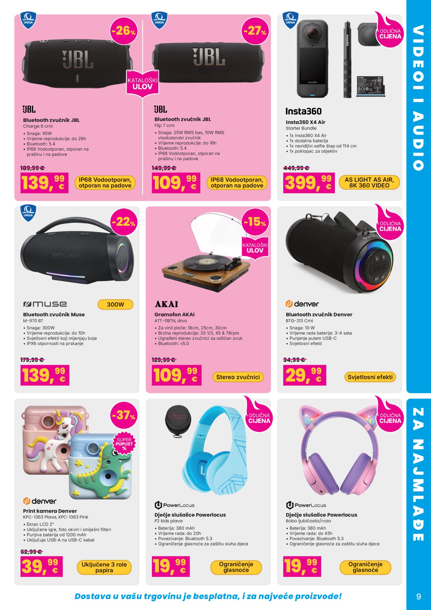 Vacom katalog Kraj škole početak zabave 01.06.-19.07.2026.