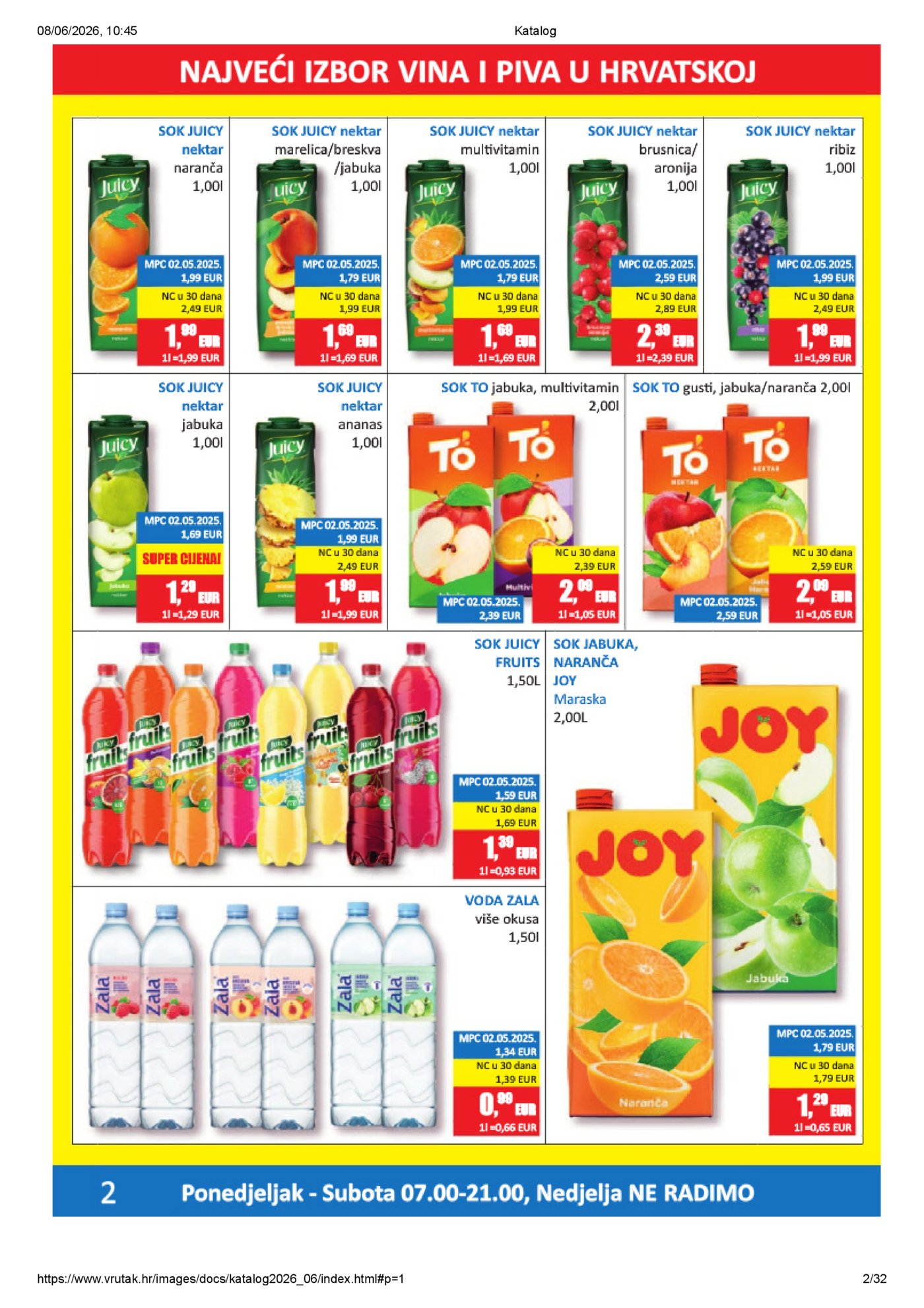 Vrutak katalog Akcija 08.06.-21.06.2026.