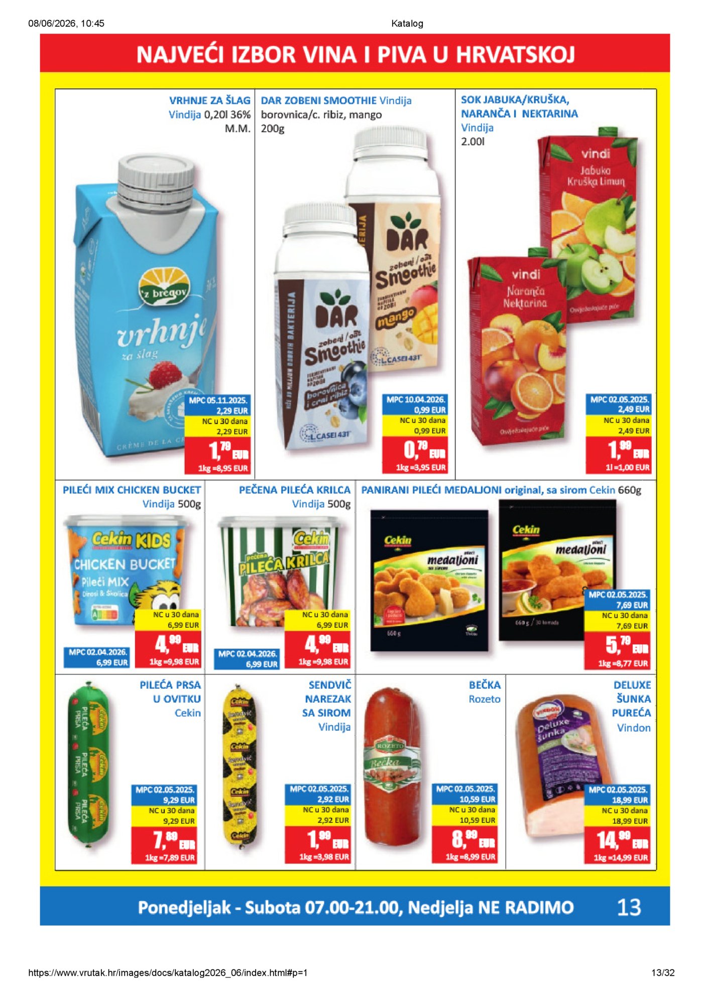 Vrutak katalog Akcija 08.06.-21.06.2026.