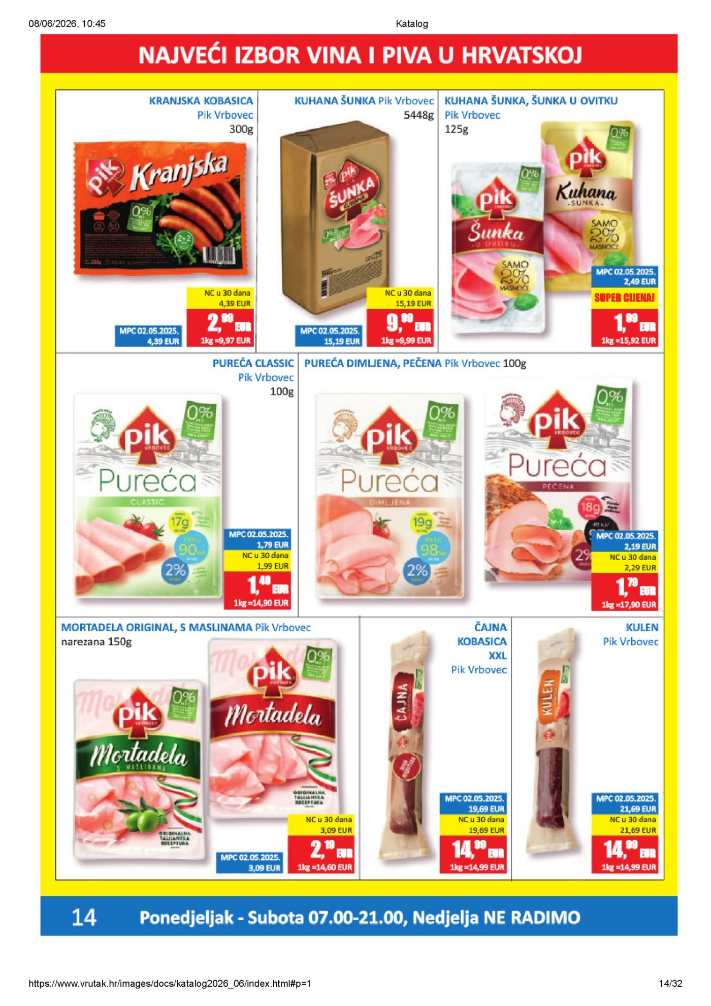Vrutak katalog Akcija 08.06.-21.06.2026.