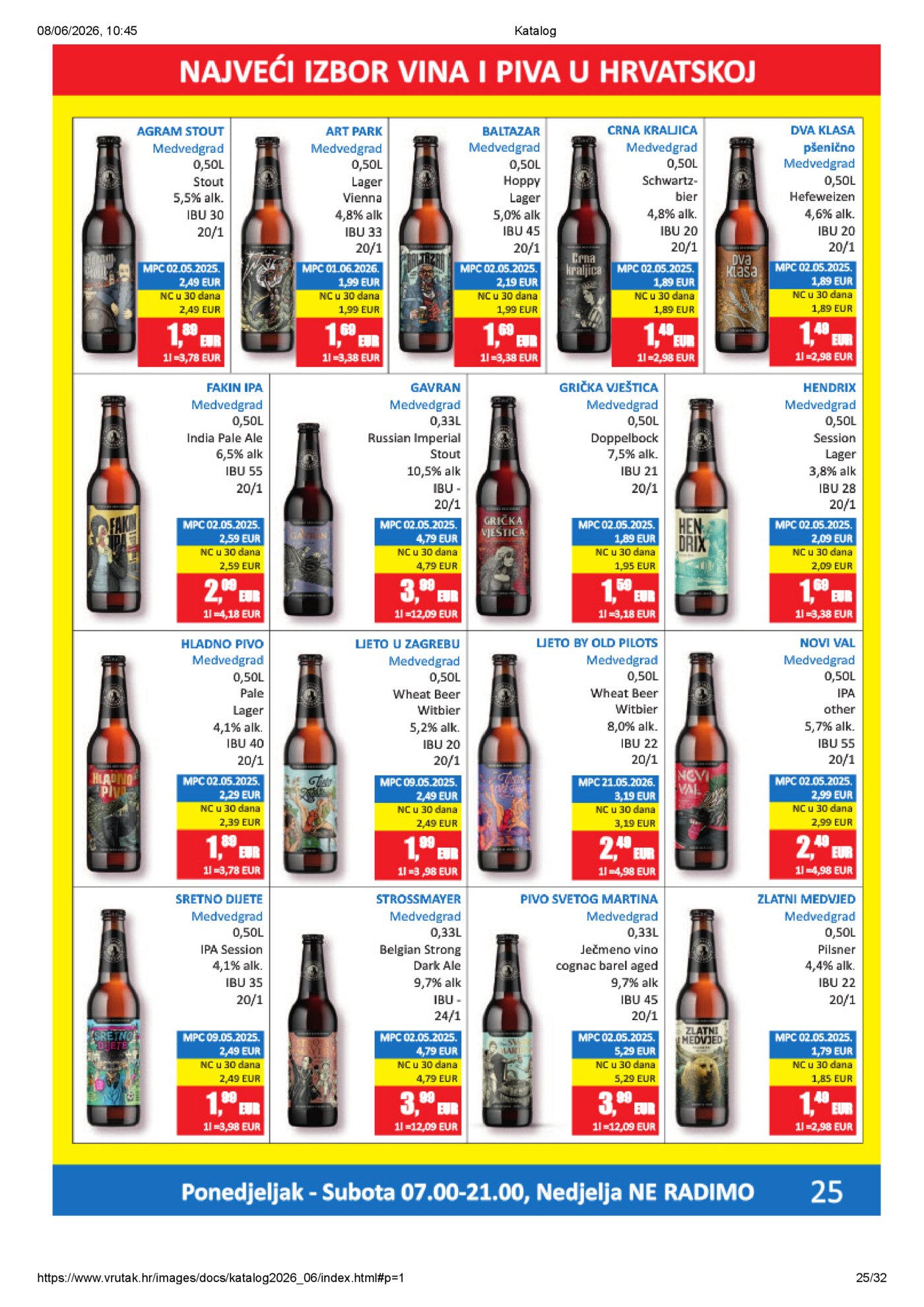 Vrutak katalog Akcija 08.06.-21.06.2026.