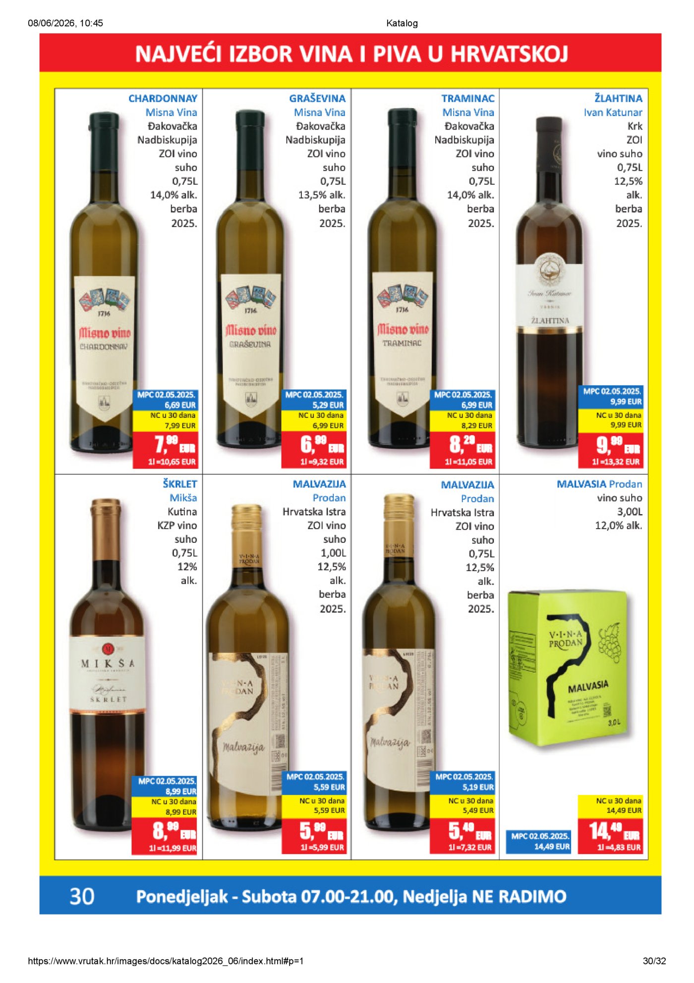 Vrutak katalog Akcija 08.06.-21.06.2026.