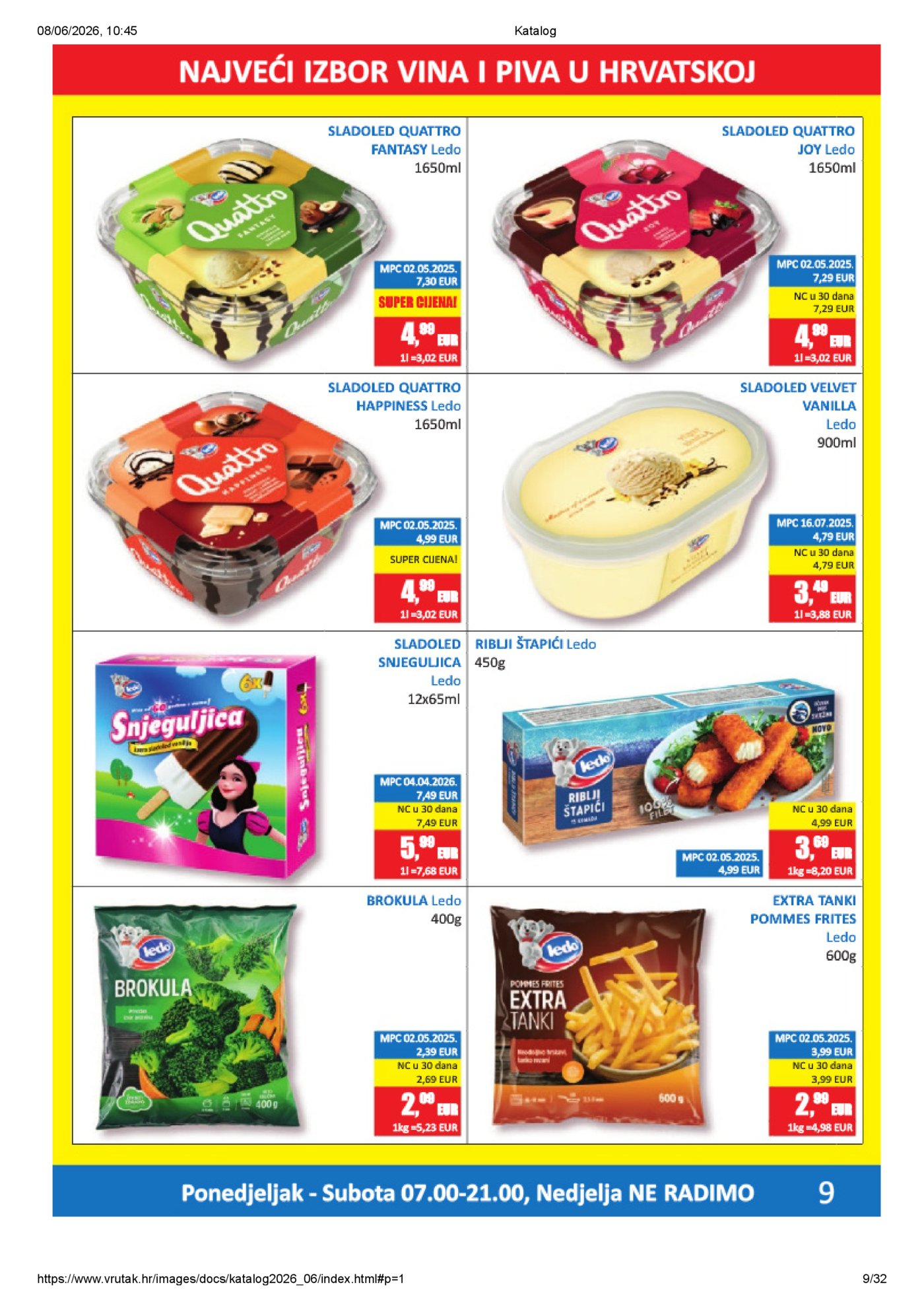 Vrutak katalog Akcija 08.06.-21.06.2026.