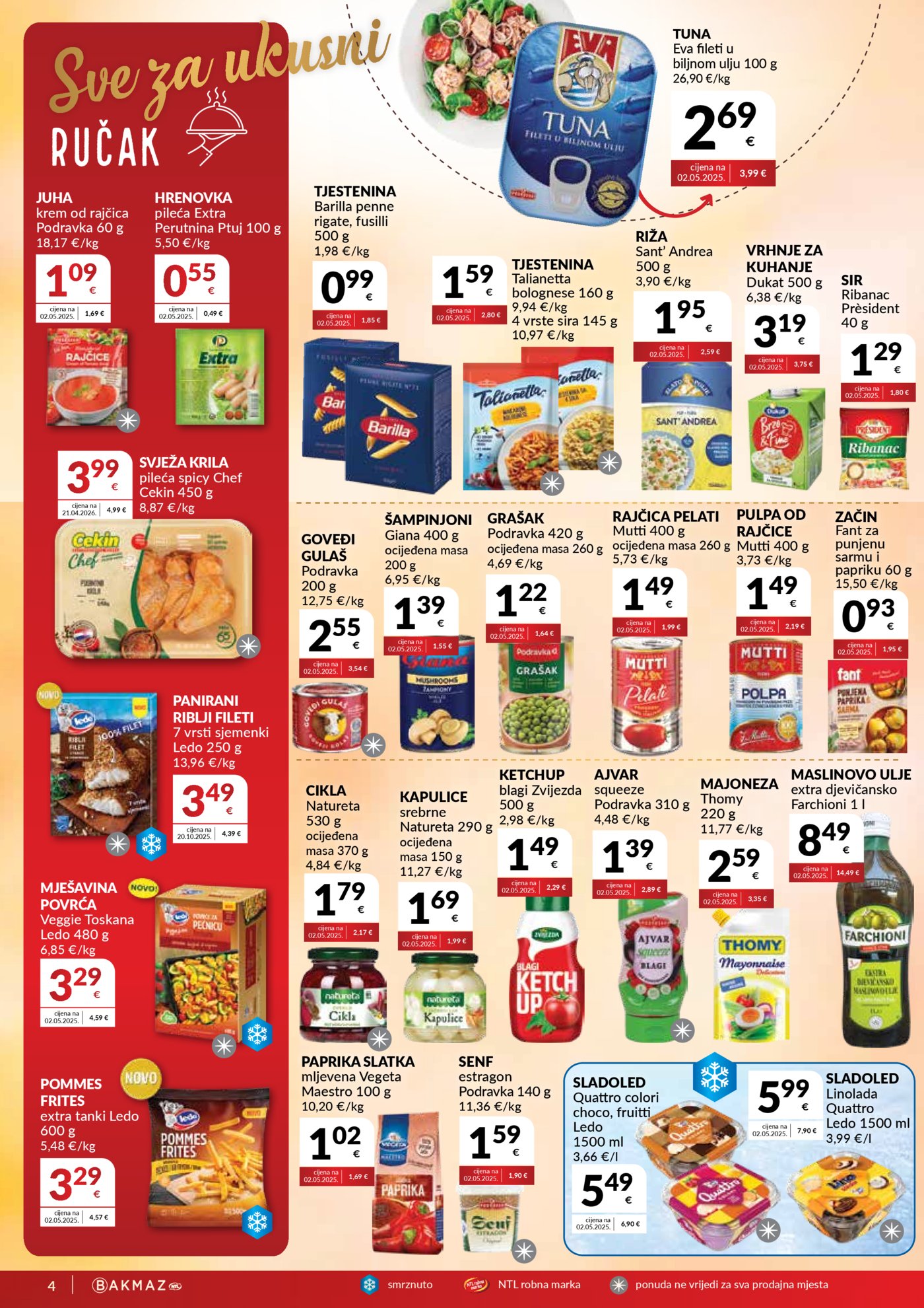 Bakmaz katalog Akcija 17.06.-23.06.2026.