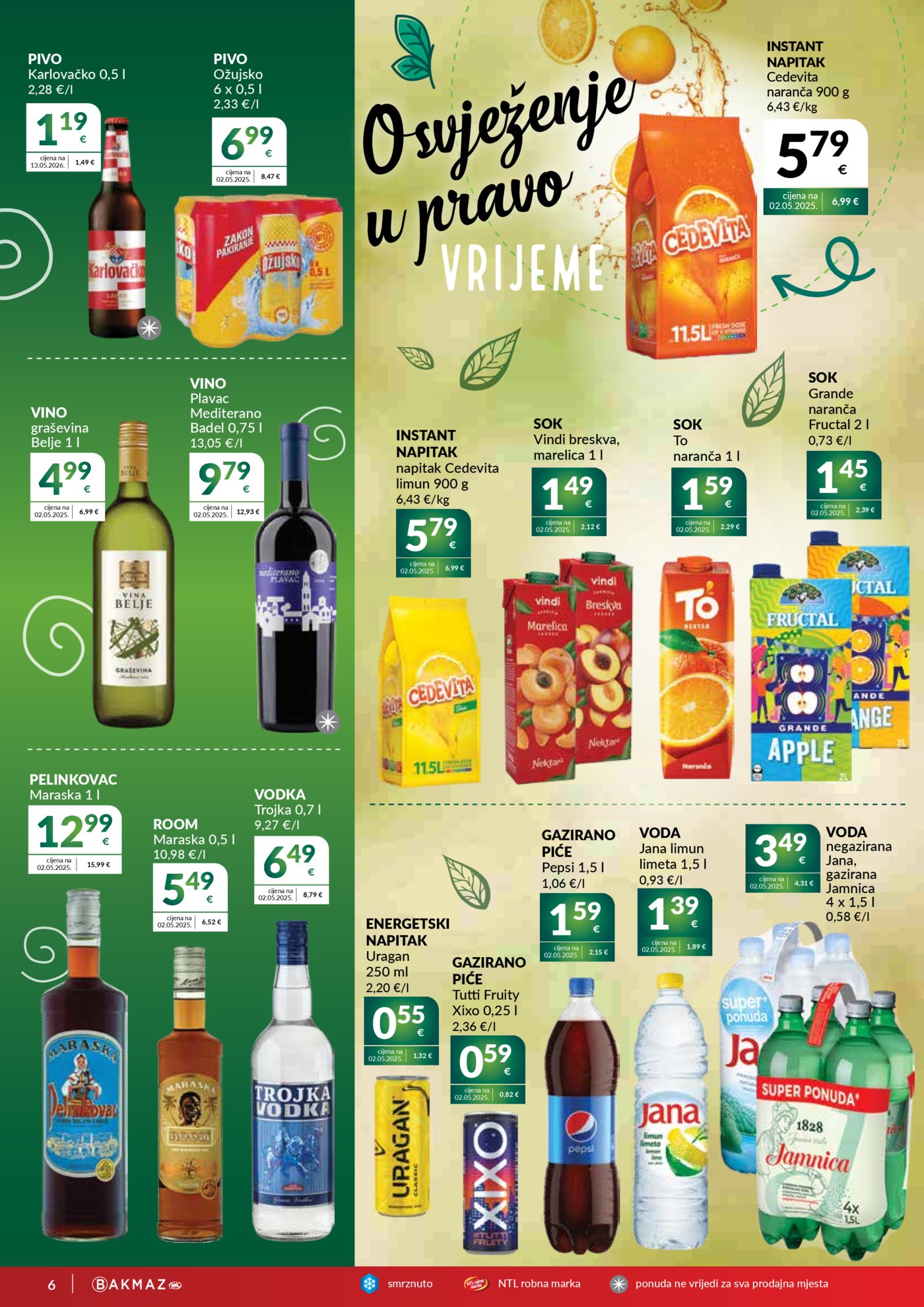 Bakmaz katalog Akcija 17.06.-23.06.2026.