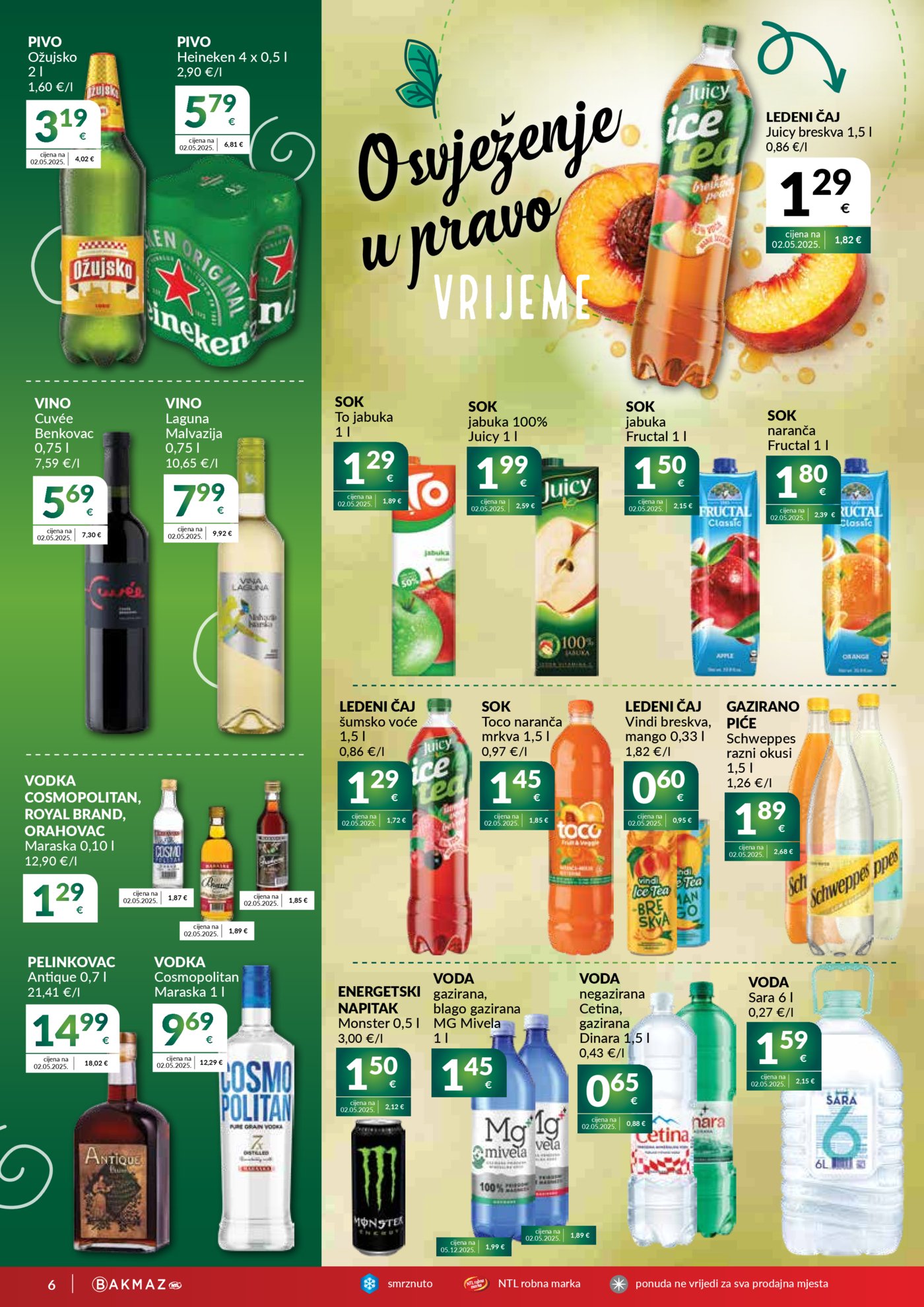 Bakmaz katalog Akcija 24.06.-30.06.2026.