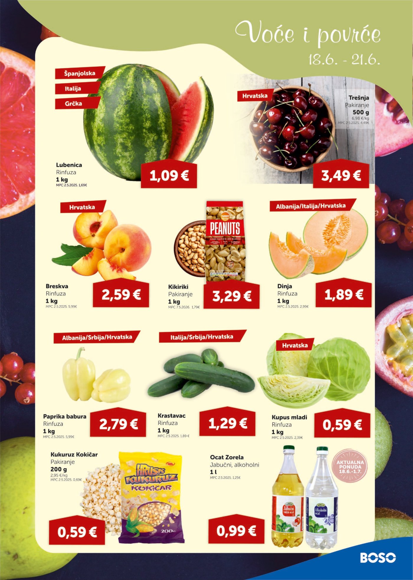 Boso katalog Akcija 18.06. - 01.07.2026.