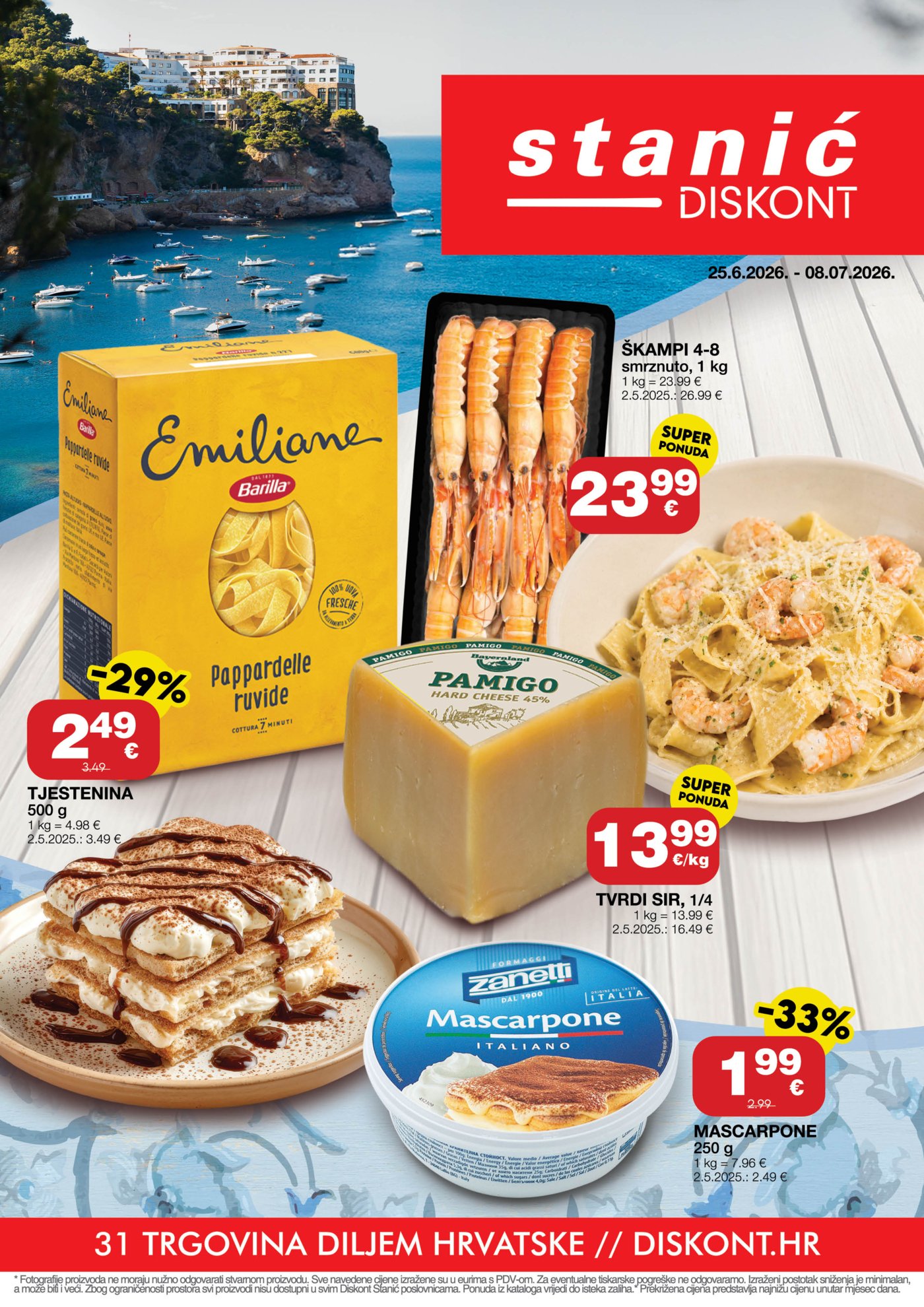 Diskont Stanić katalog Akcija 25.06. - 08.07.2026.