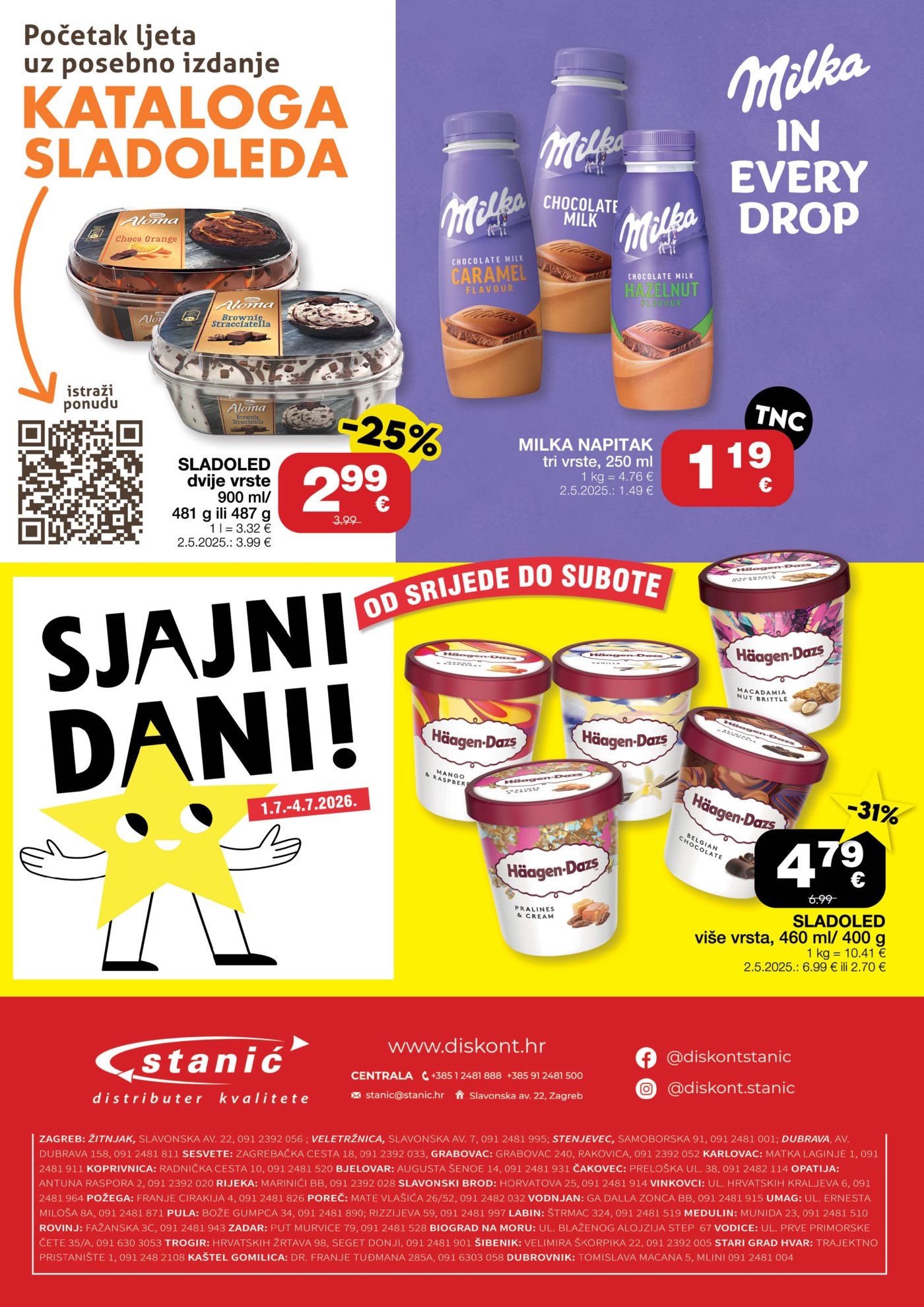 Diskont Stanić katalog Akcija 25.06. - 08.07.2026.