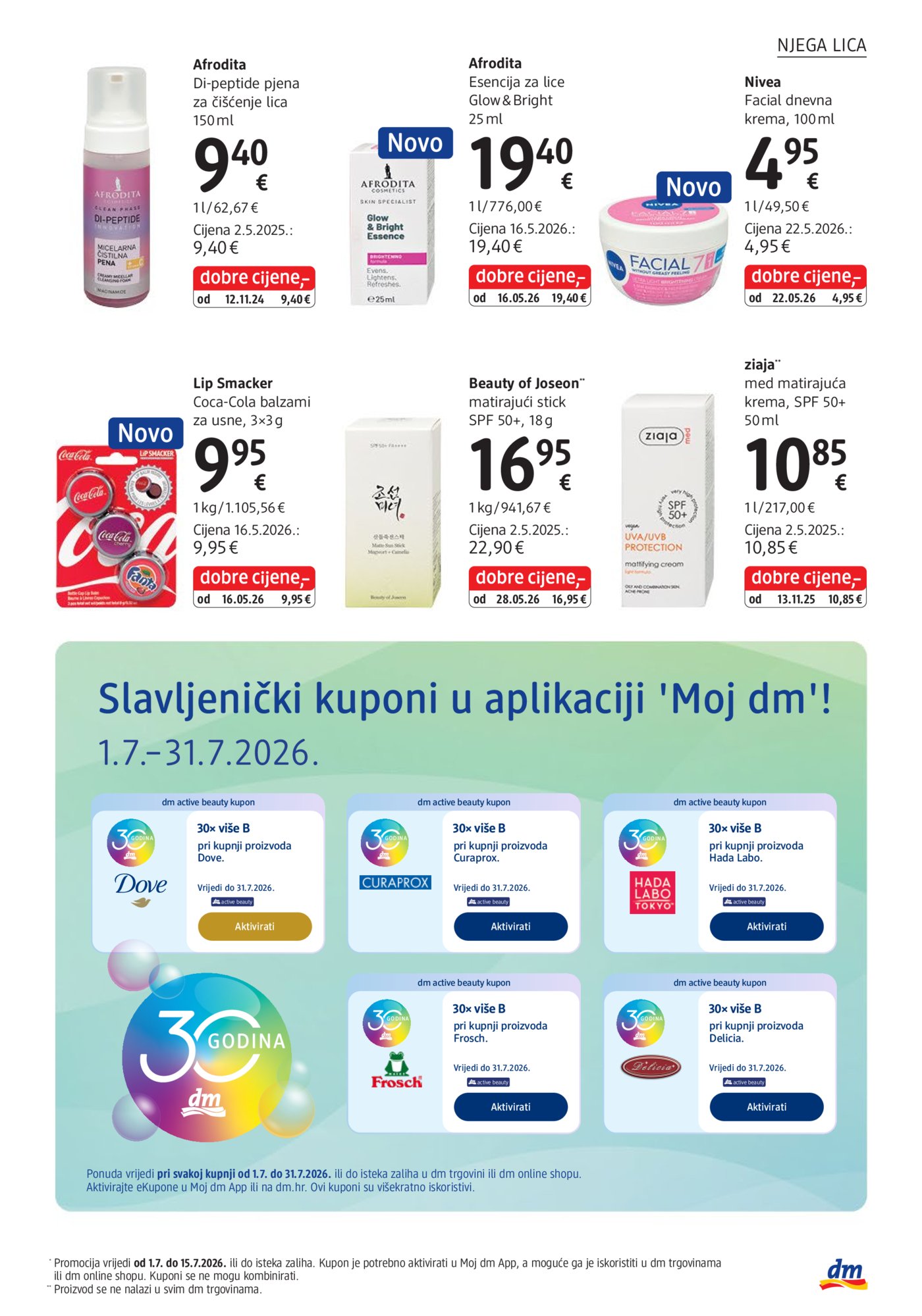 dm katalog Akcija 01.07. - 15.07.2026.
