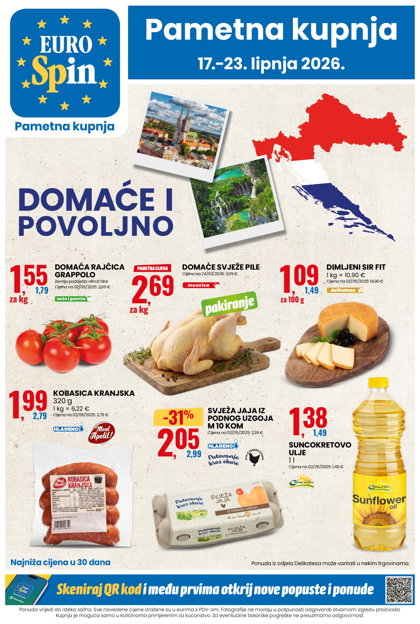 Eurospin katalog Pametna kupnja 17.06. - 23.06.2026.