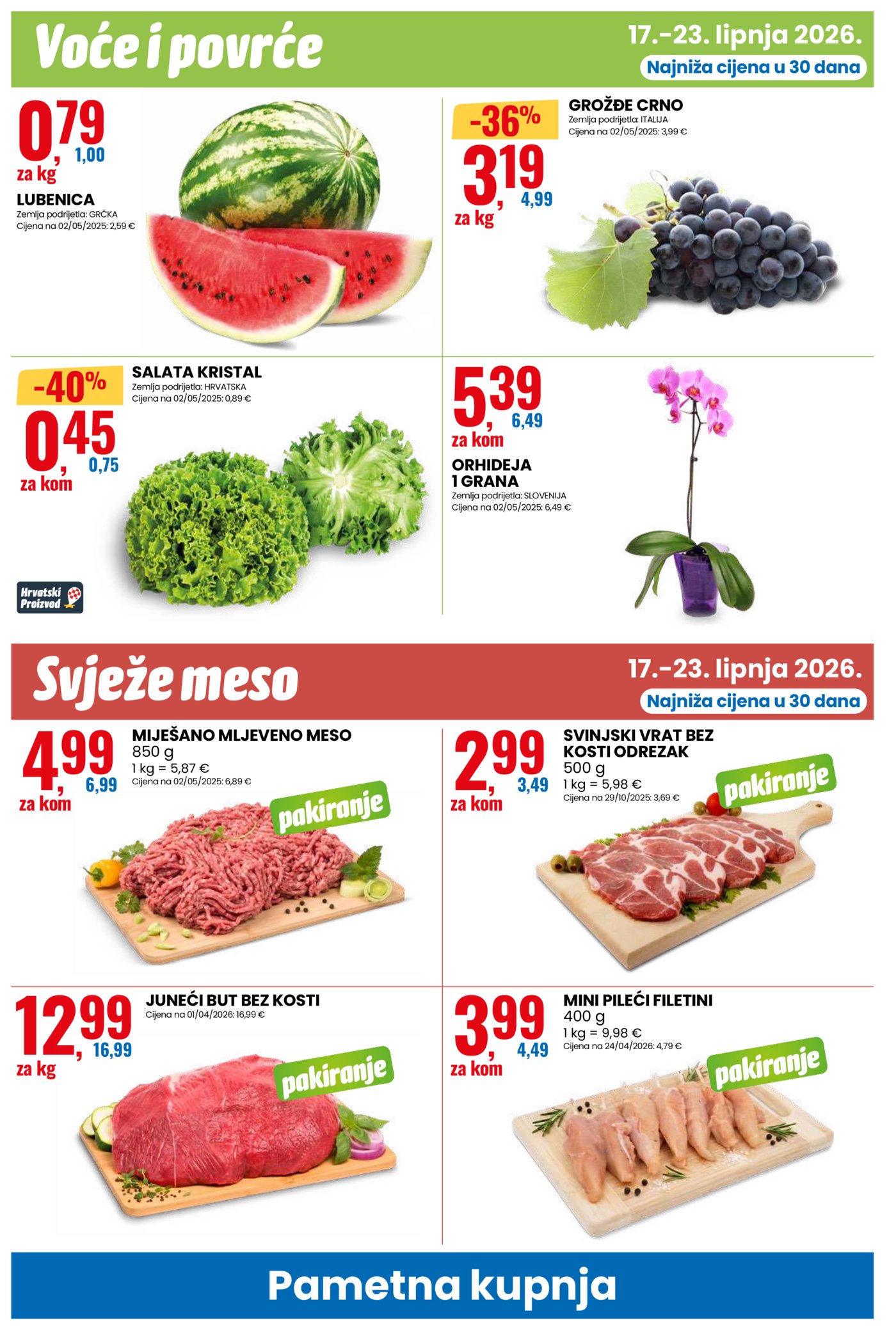 Eurospin katalog Pametna kupnja 17.06. - 23.06.2026.