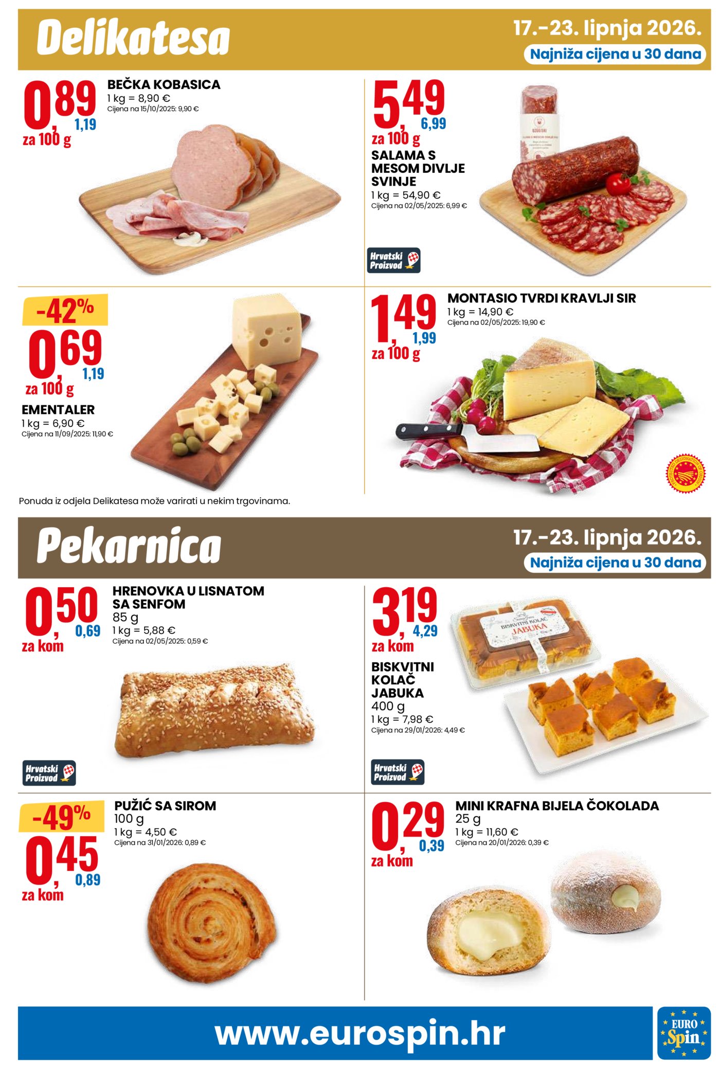 Eurospin katalog Pametna kupnja 17.06. - 23.06.2026.