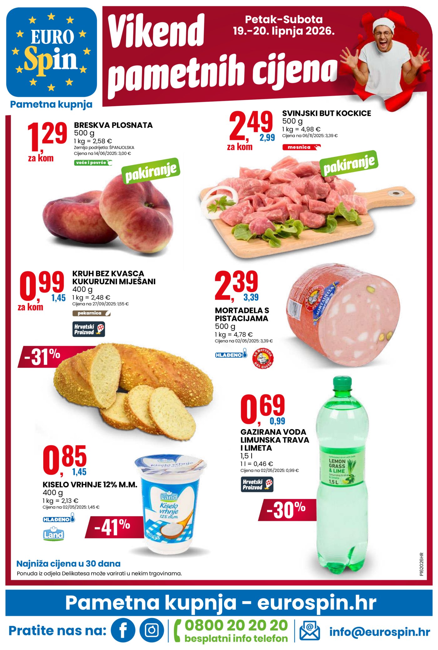 Eurospin katalog Pametna kupnja 17.06. - 23.06.2026.