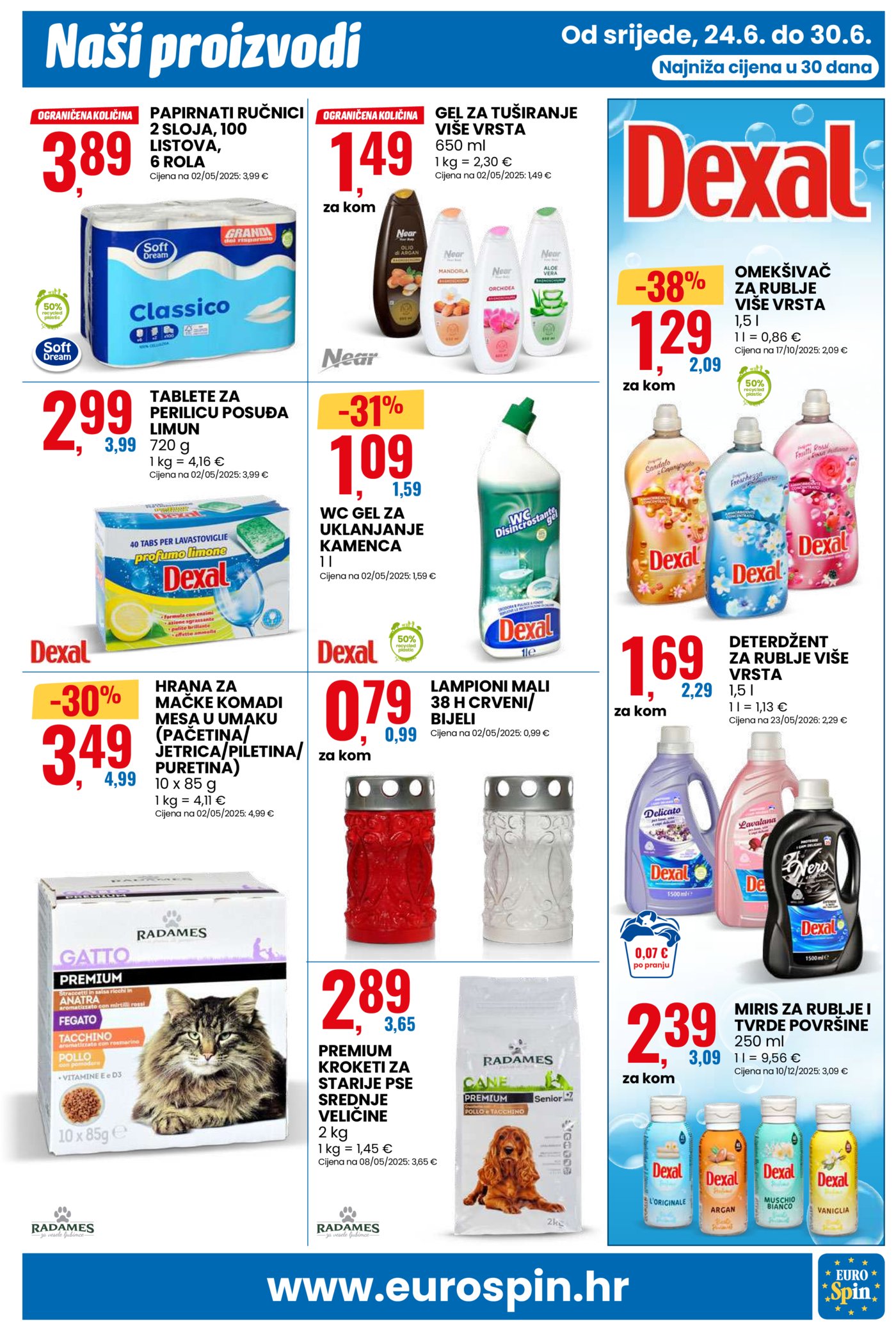Eurospin katalog Pametna kupnja 24.06. - 30.06.2026.