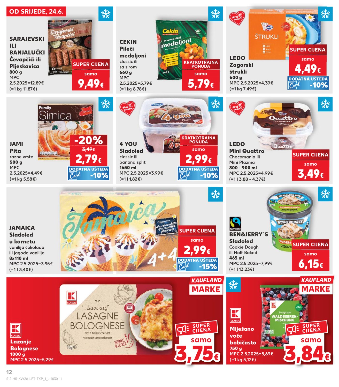 Kaufland katalog Akcija 24.06. - 30.06.2026.