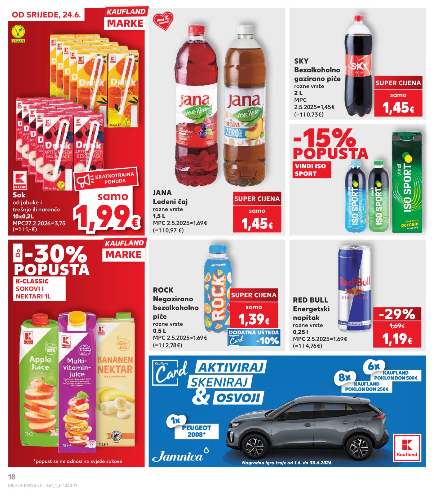 Kaufland katalog Akcija 24.06. - 30.06.2026.