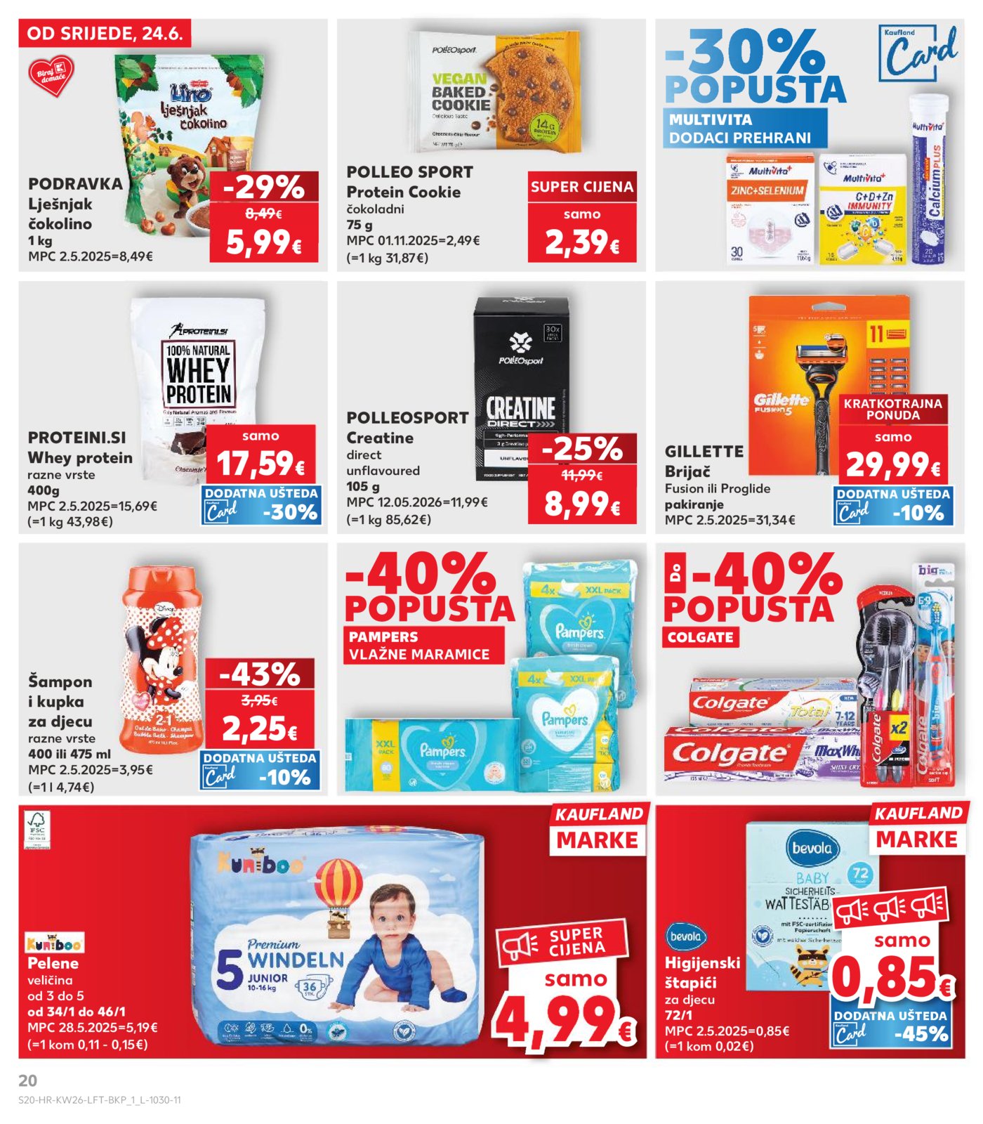 Kaufland katalog Akcija 24.06. - 30.06.2026.