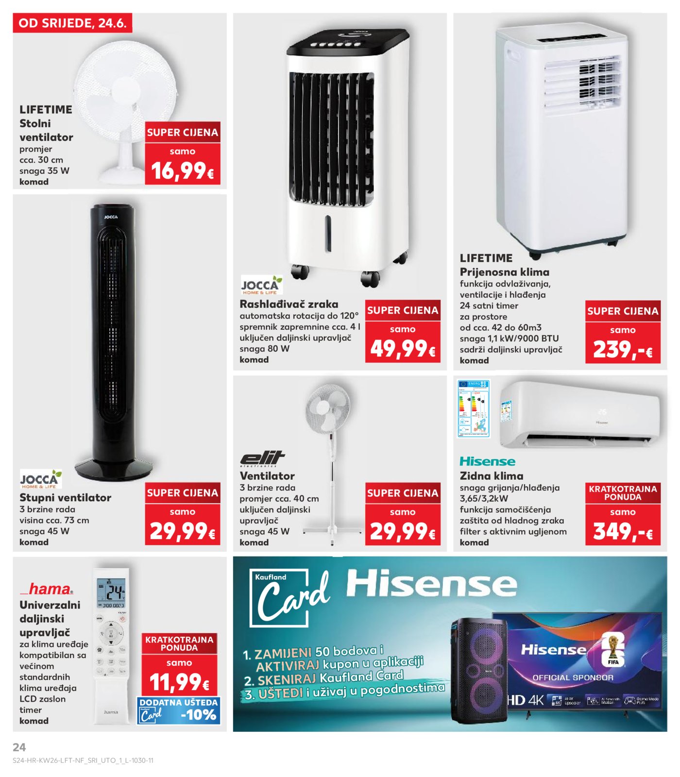 Kaufland katalog Akcija 24.06. - 30.06.2026.