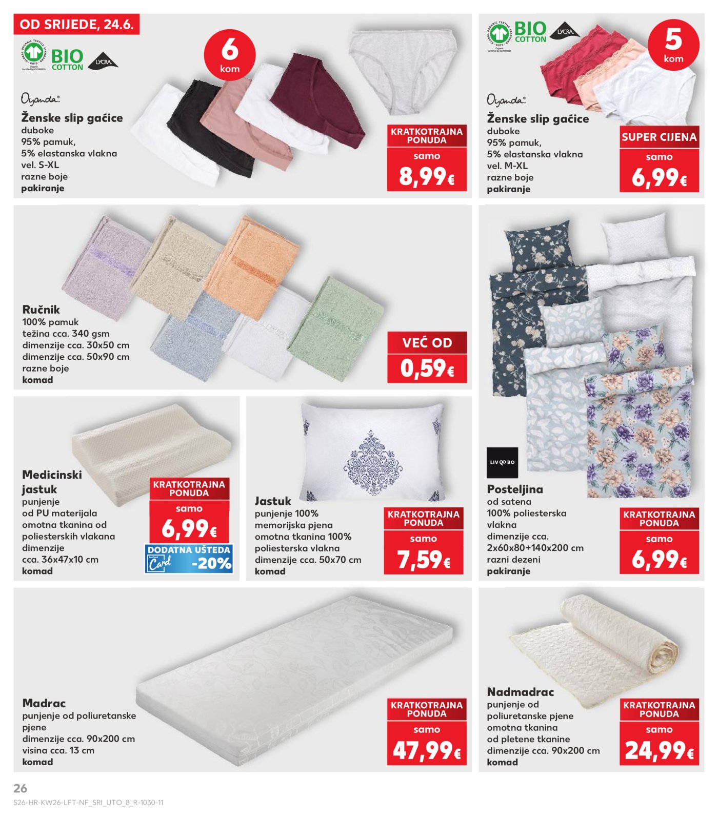Kaufland katalog Akcija 24.06. - 30.06.2026.