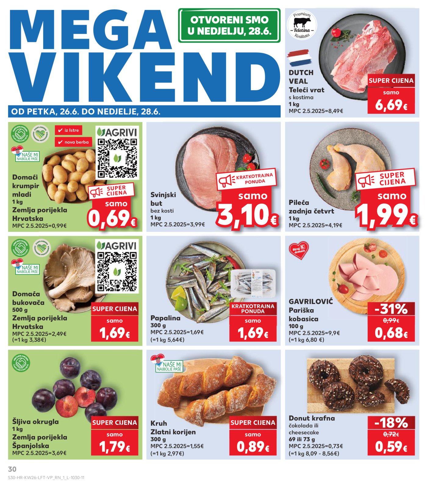 Kaufland katalog Akcija 24.06. - 30.06.2026.