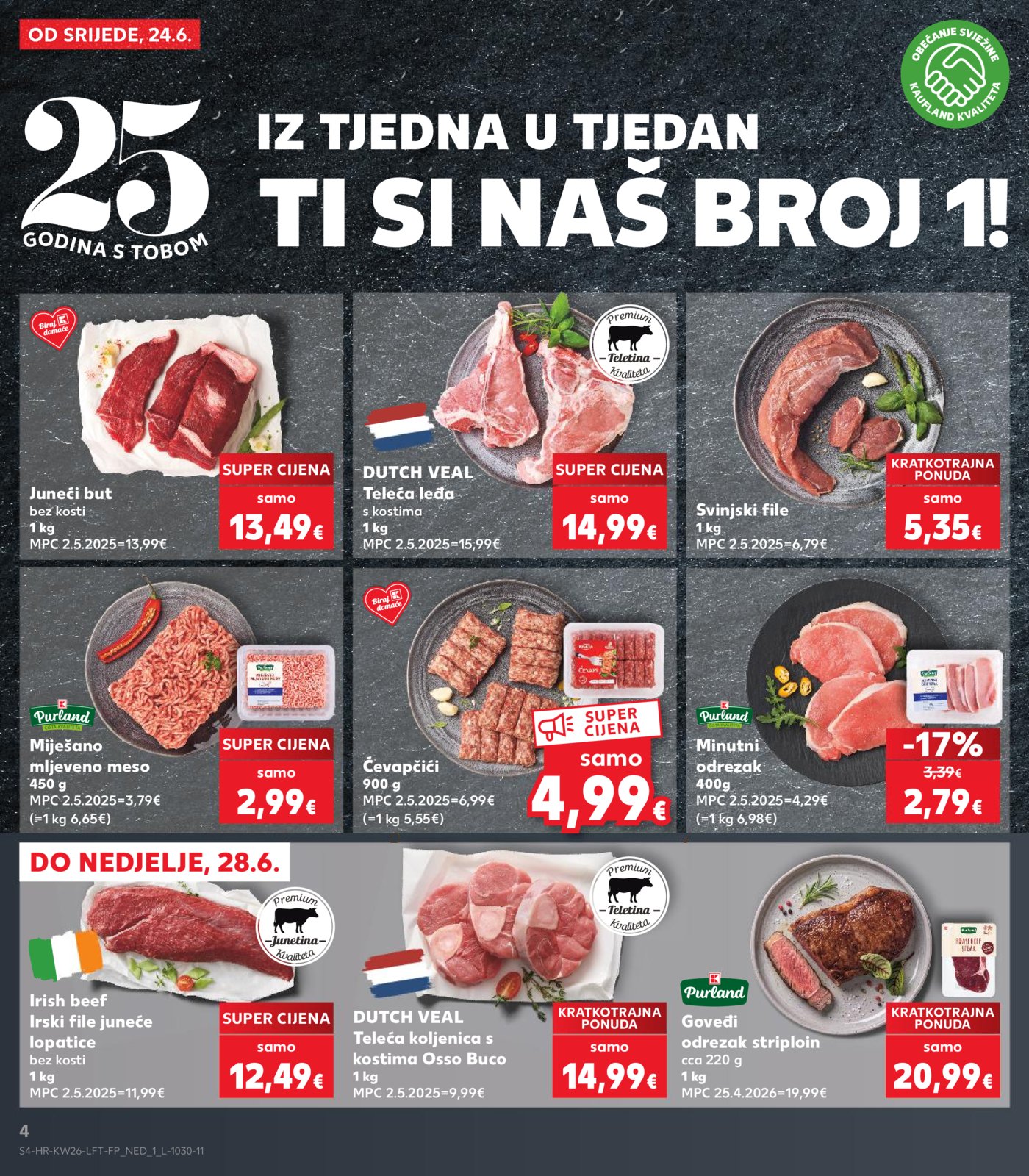 Kaufland katalog Akcija 24.06. - 30.06.2026.