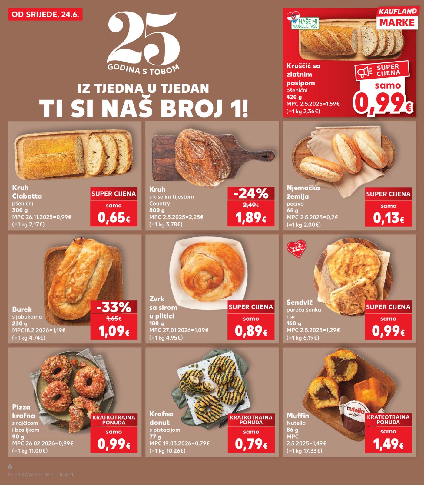 Kaufland katalog Akcija 24.06. - 30.06.2026.